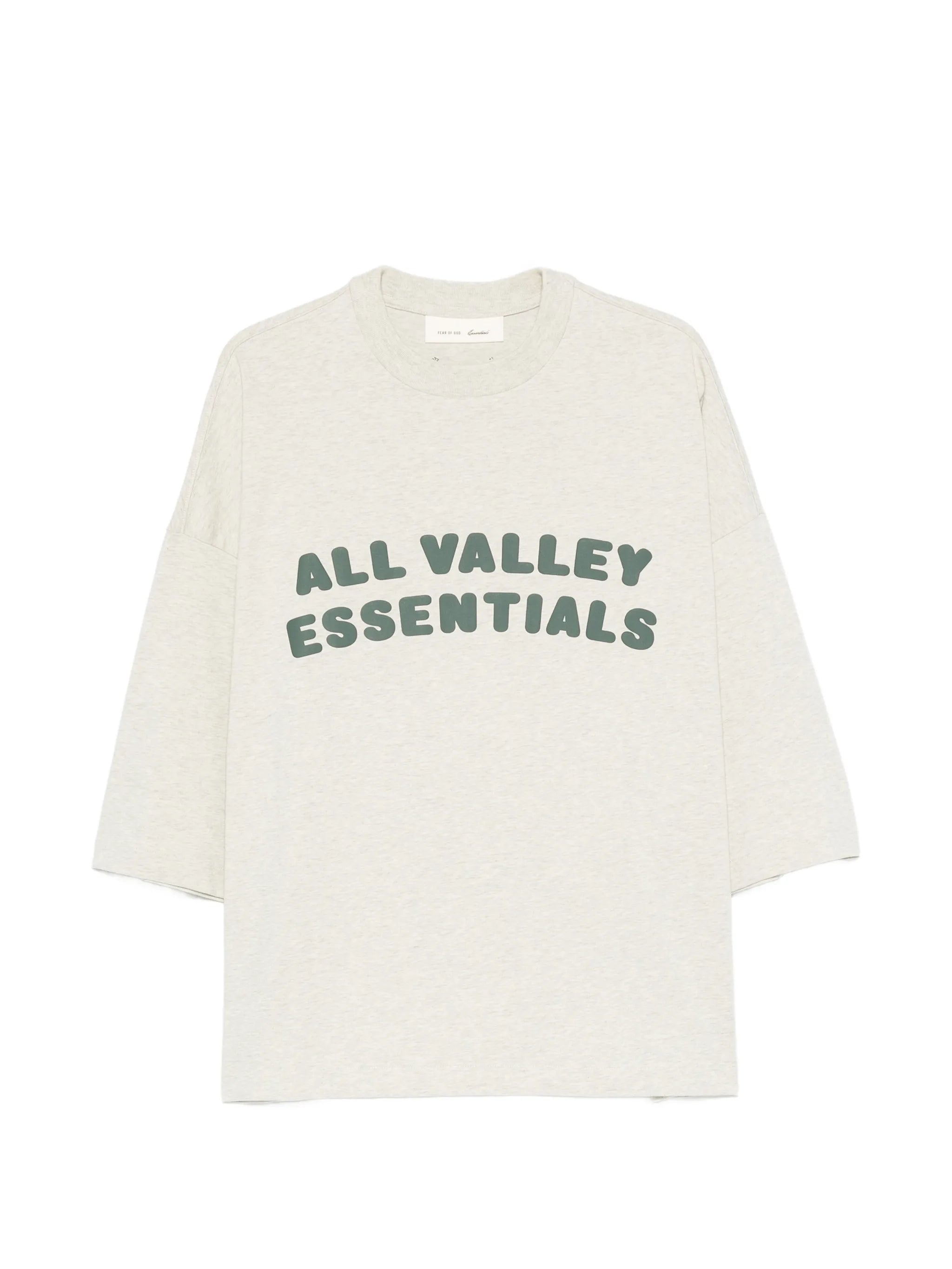 Fear of God Essentials Fear Of God Essentials Logo-print Drop-shoulder T-shirt