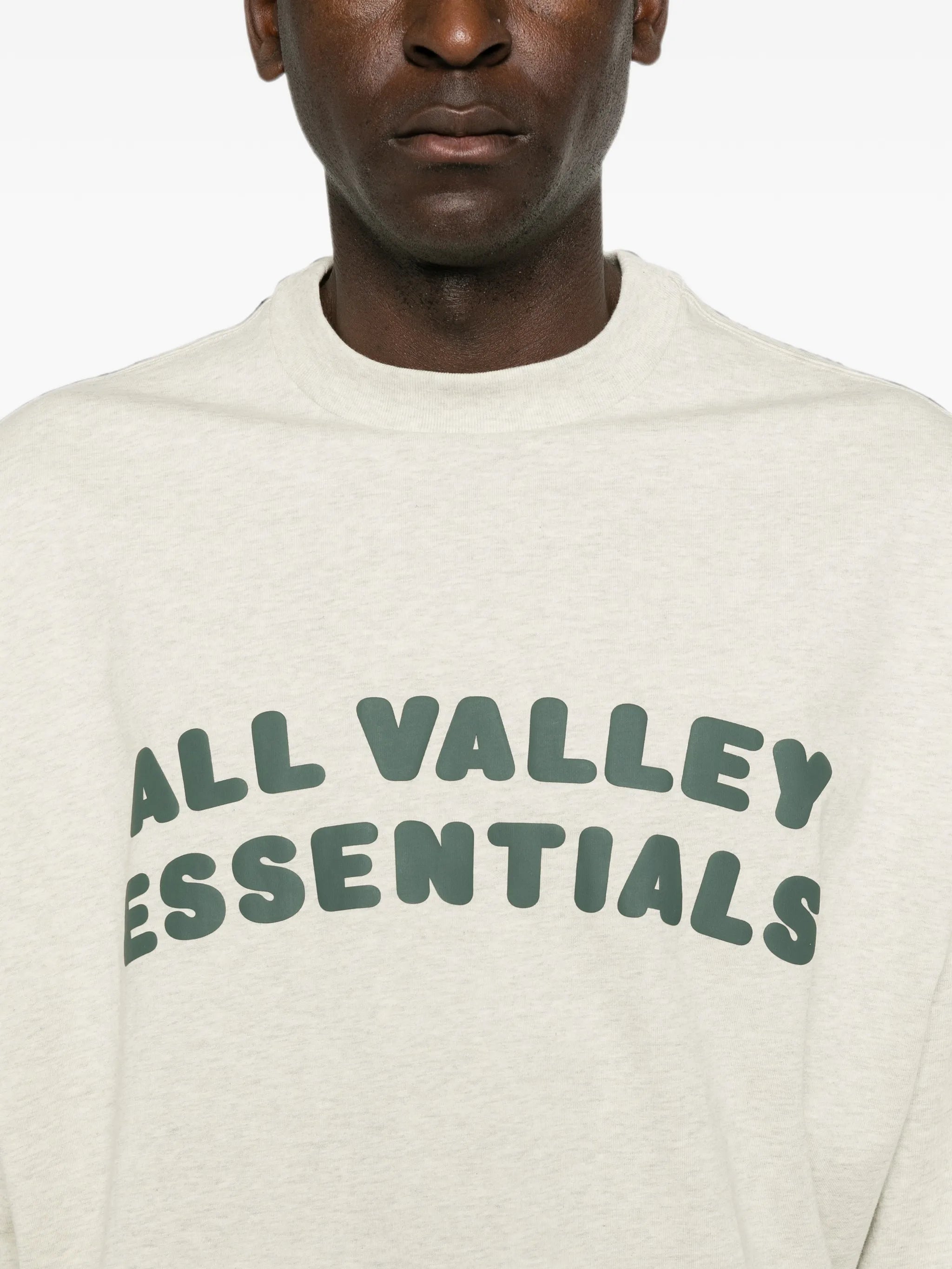 Fear of God Essentials Fear Of God Essentials Logo-print Drop-shoulder T-shirt, view 2