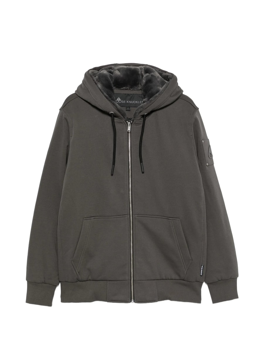 Moose Knuckles Moose Knuckles Bunny Logo-patch Hoodie