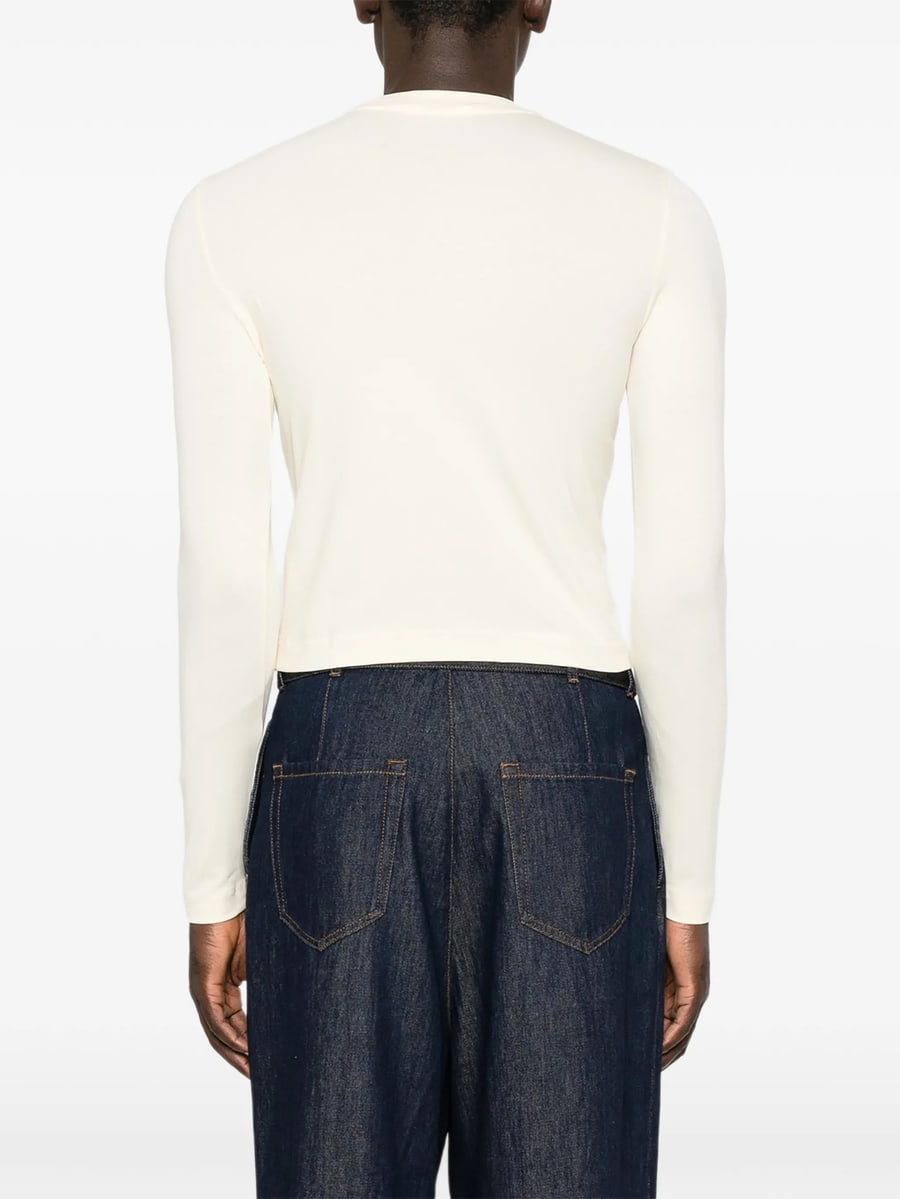 Jacquemus Jacquemus Logo-patch Long-sleeve T-shirt, view 2