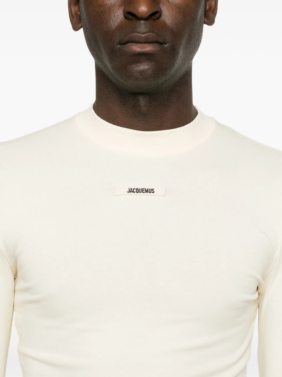 Jacquemus Jacquemus Logo-patch Long-sleeve T-shirt, view 5