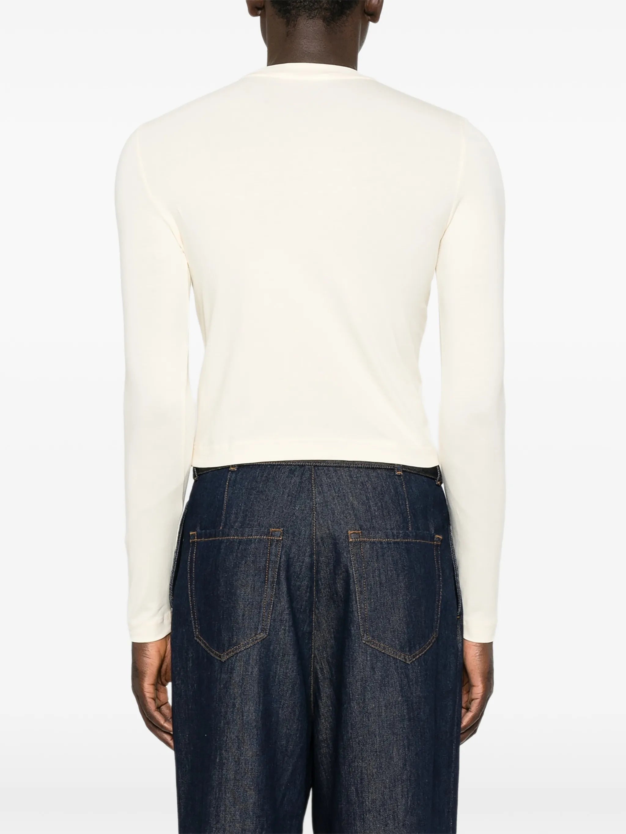Jacquemus Jacquemus Logo-patch Long-sleeve T-shirt, view 2