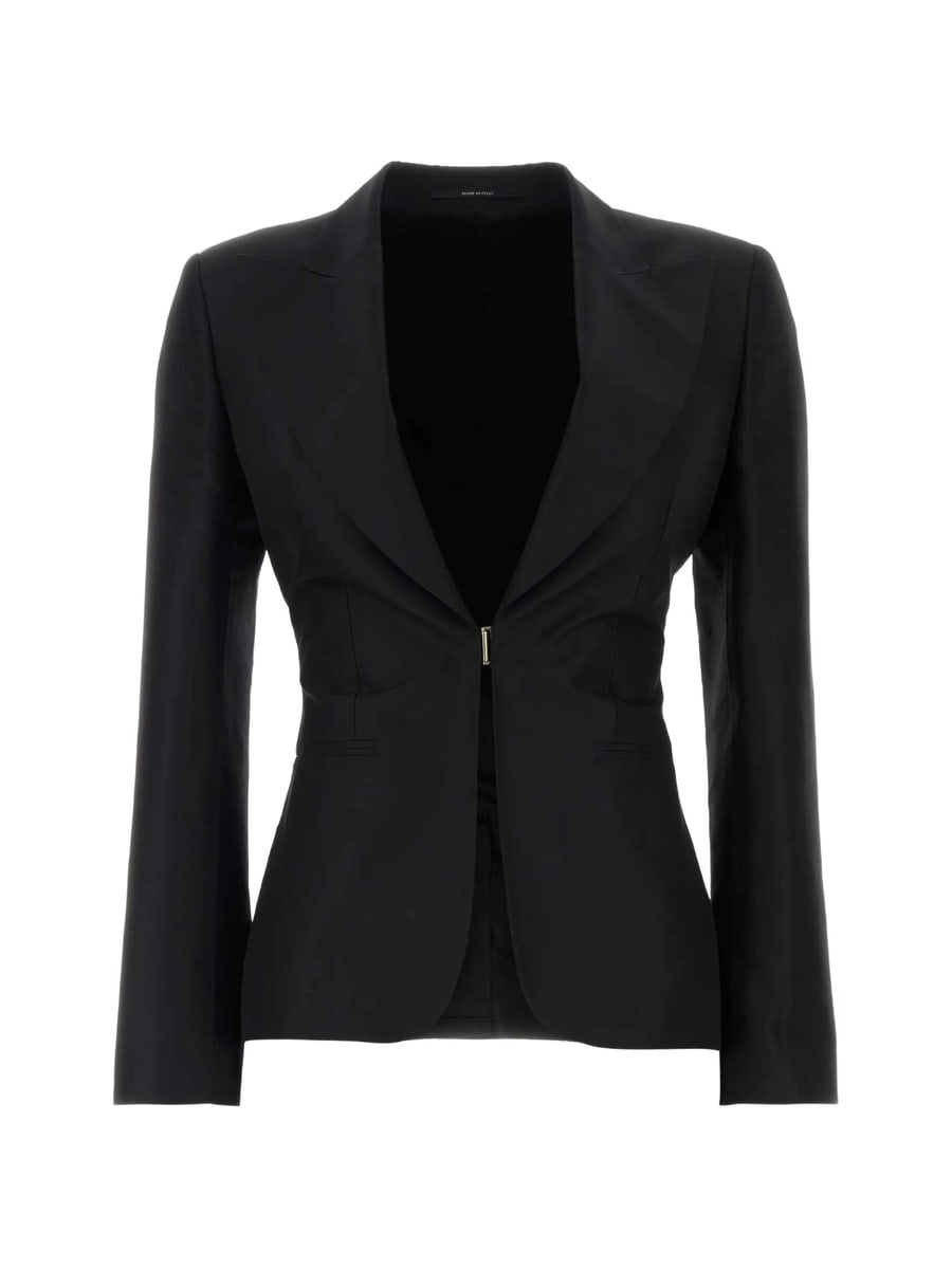 Gucci Gucci Fine Silk Faille Jacket