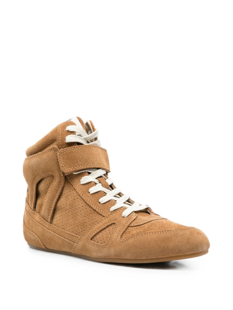 Isabel Marant Isabel Marant Perforated Touch-strap Sneakers, view 2