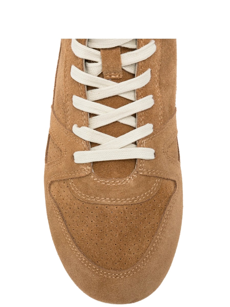 Isabel Marant Isabel Marant Perforated Touch-strap Sneakers, view 4