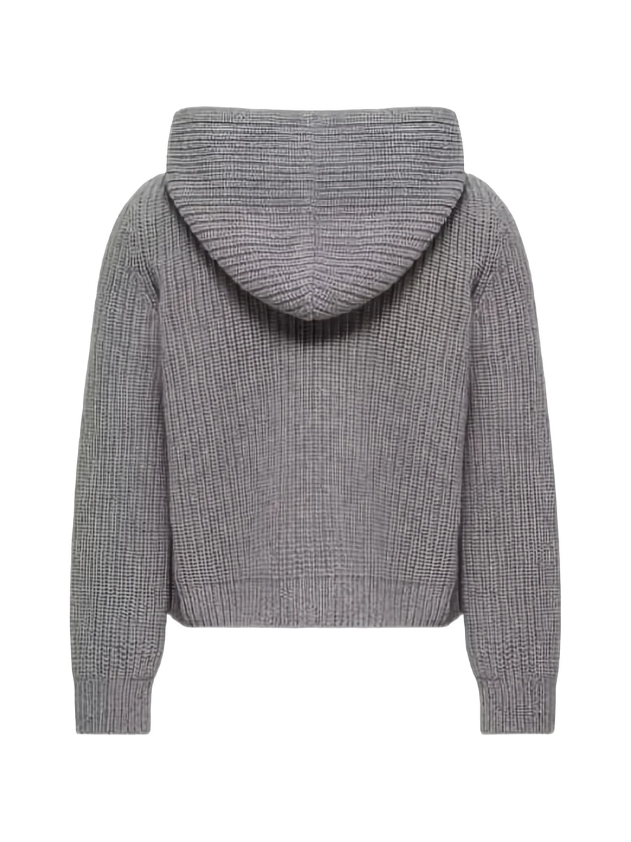 Moncler Moncler Padded Panelled Hoodie, view 2
