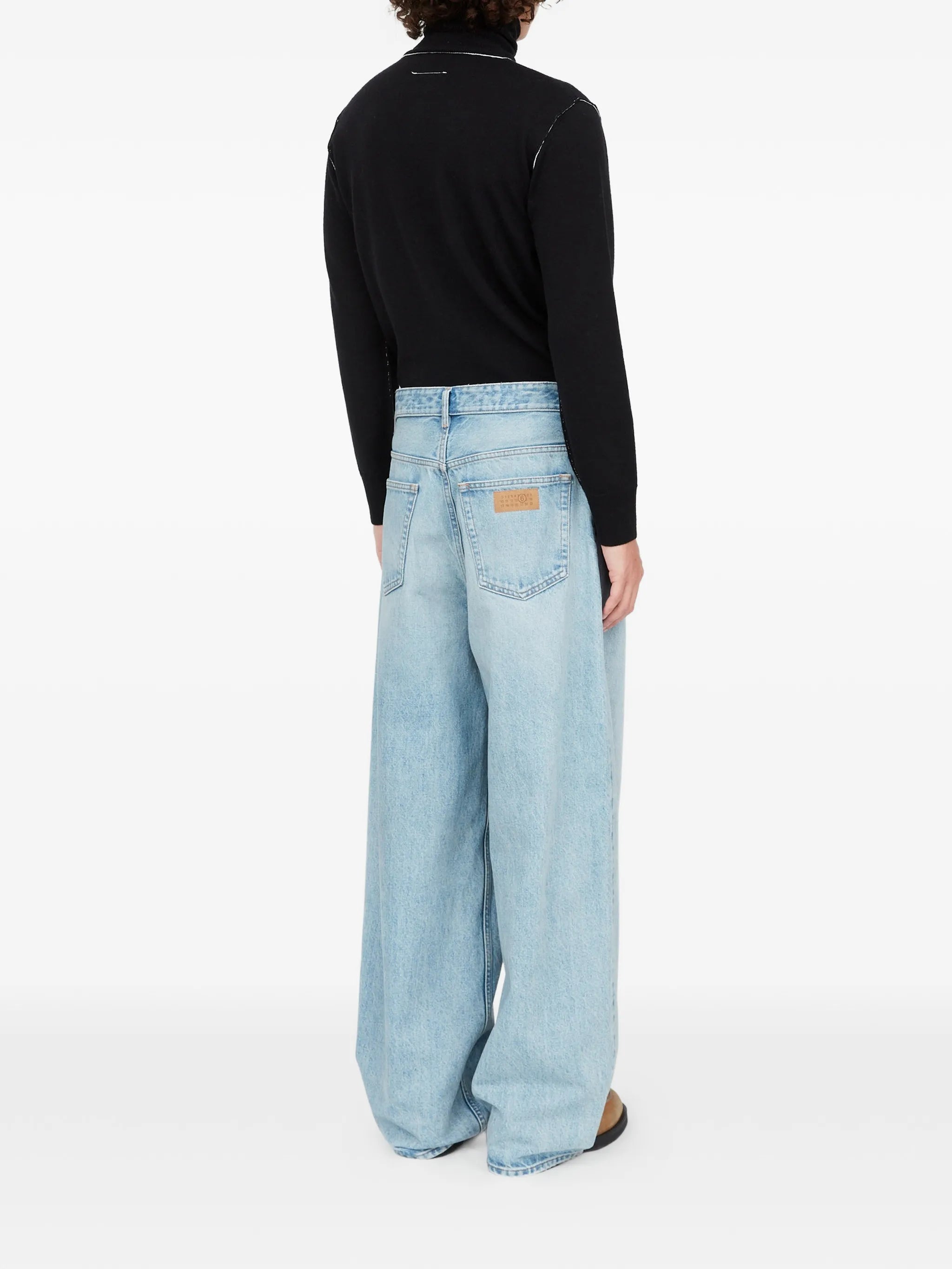 MM6 Maison Margiela Mm6 Maison Margiela Wide-leg Jeans, view 2