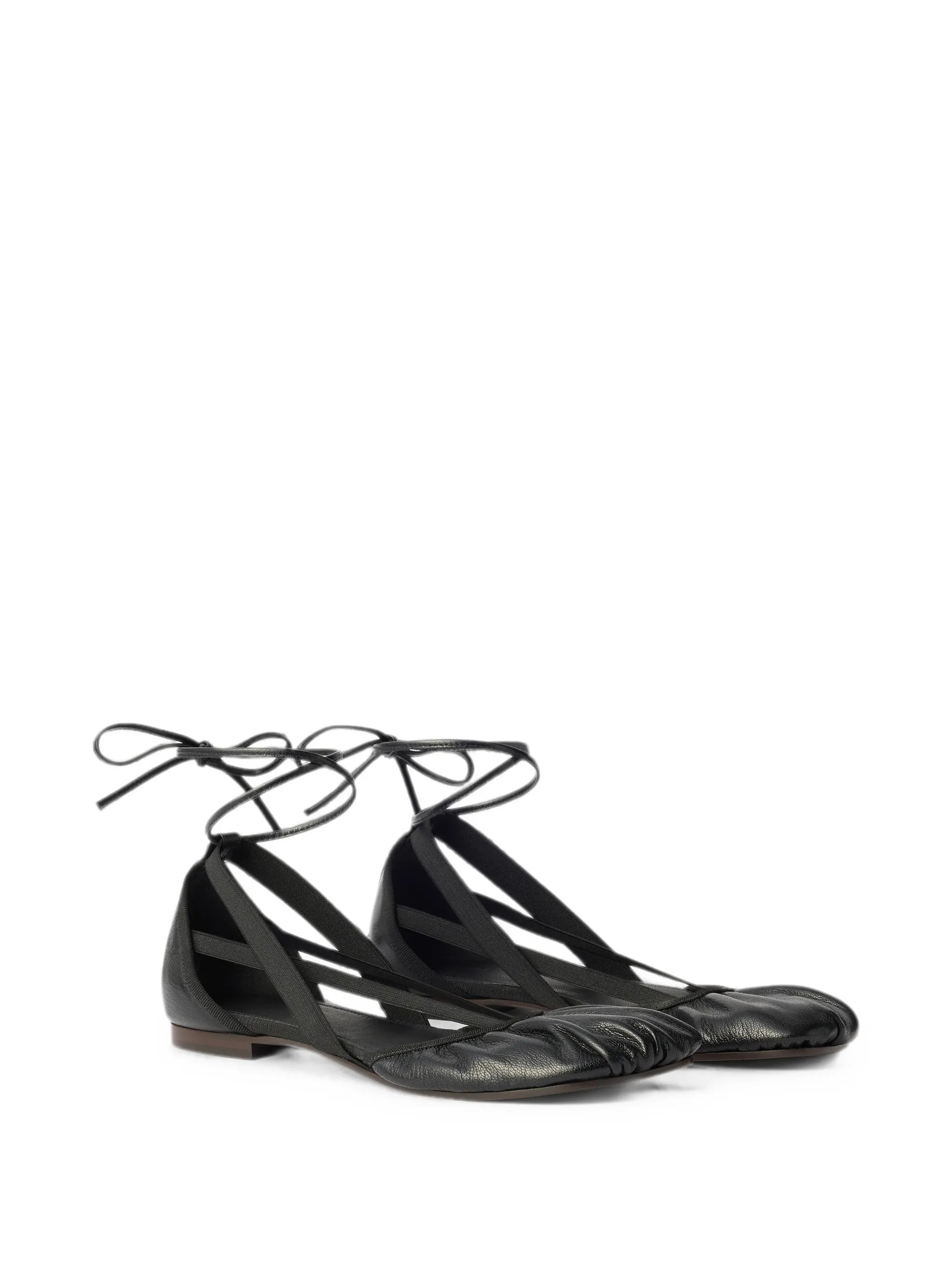 Lemaire Lemaire Flat Pedille Ballerinas In Goat Leather, view 2
