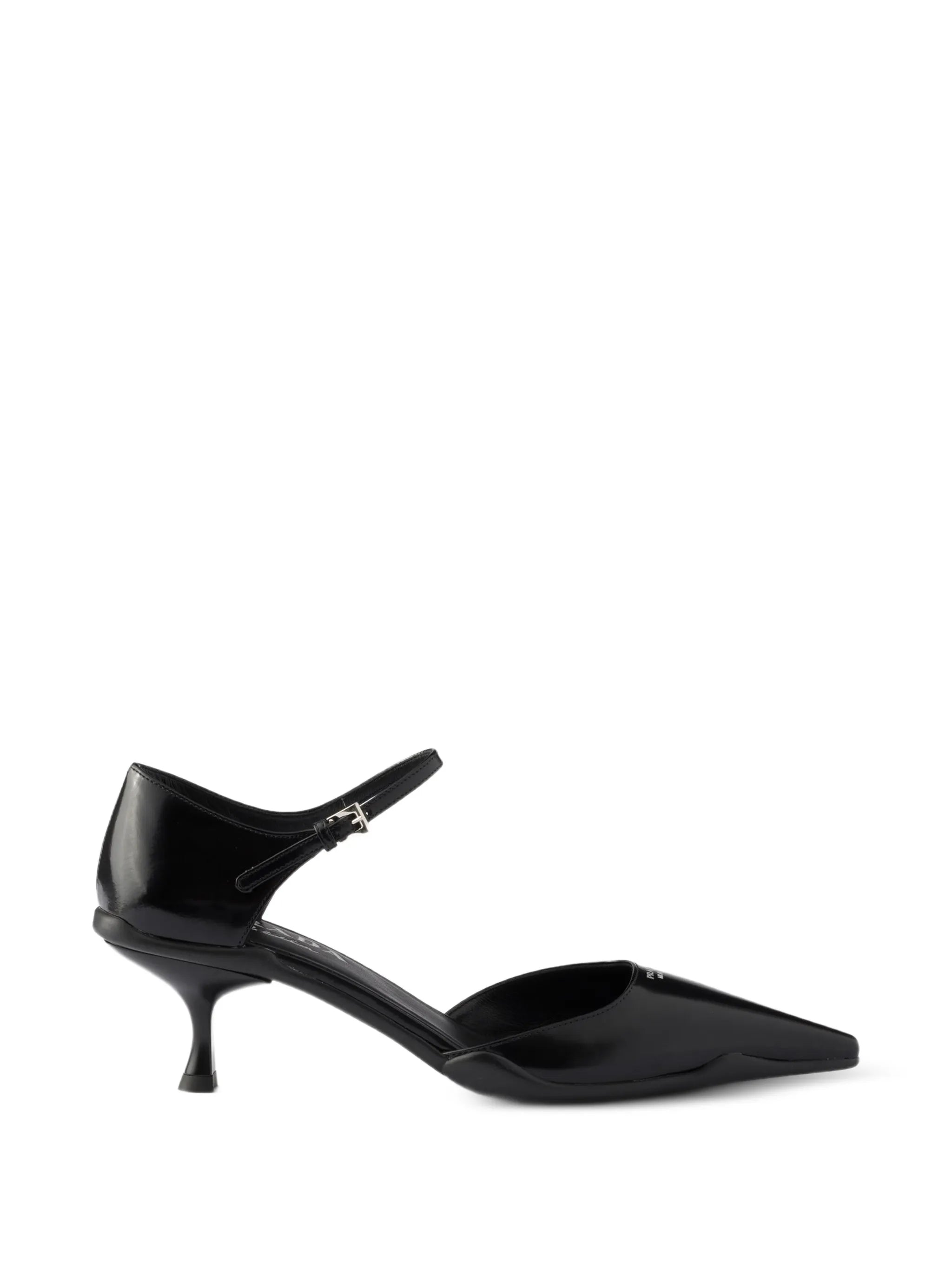Prada Prada Brushed-leather D'Orsay Pumps