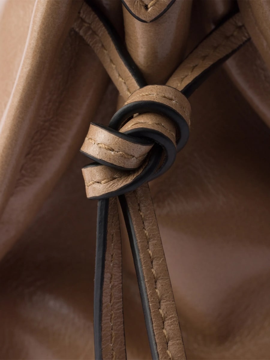 Prada Prada Bonnie Small Leather Handbag, view 3