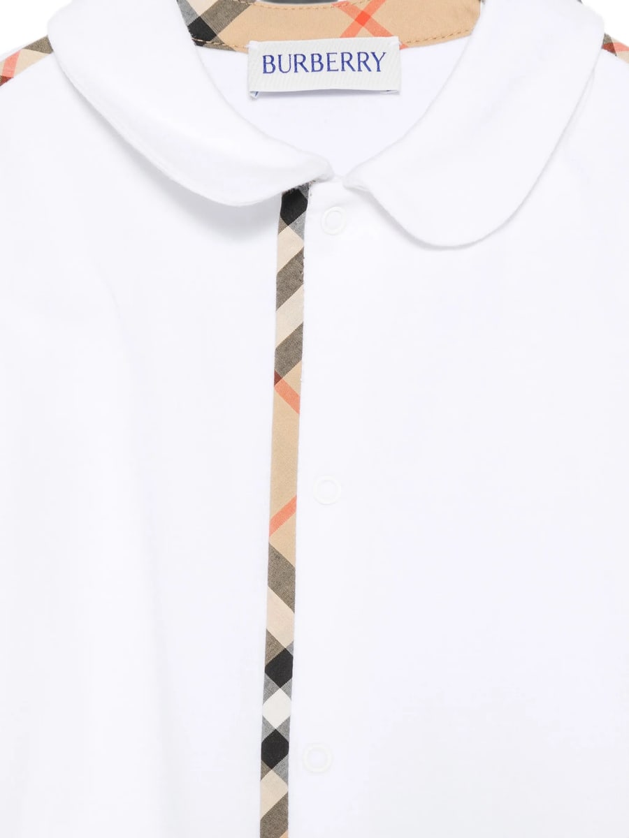 Burberry Burberry Check-trim Jumpsuit, view 2