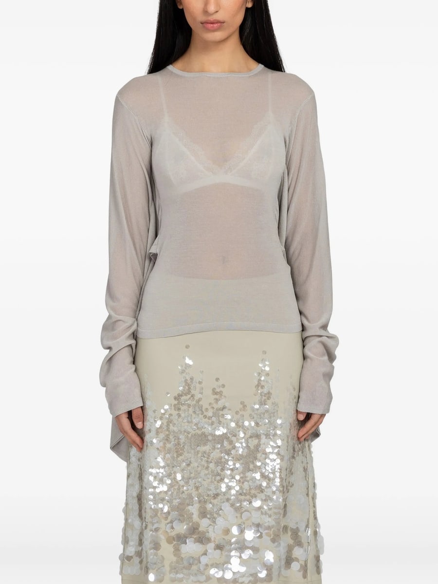 Paloma Wool Paloma Wool Suga Draped-panel Blouse