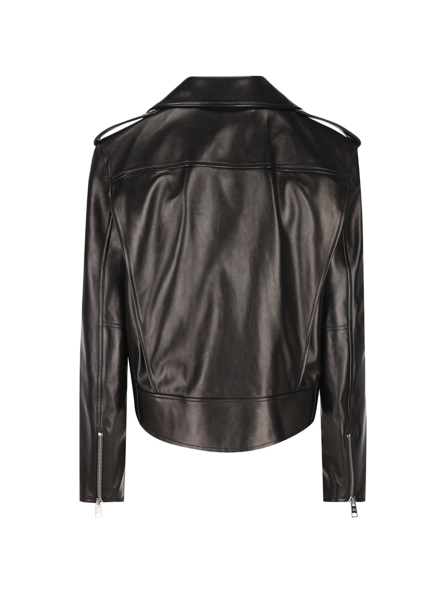 Balenciaga Balenciaga Biker Leather Jacket, view 2