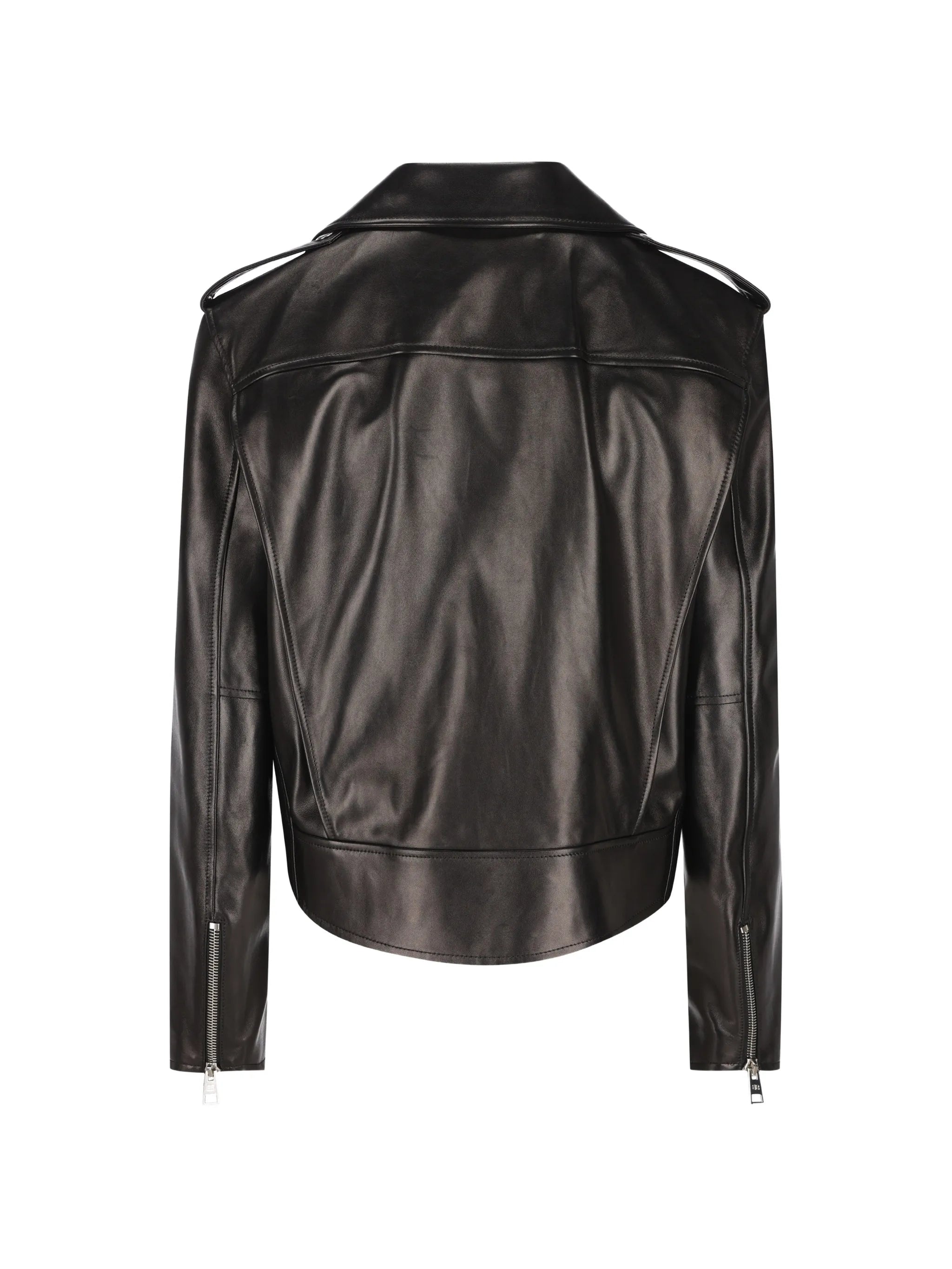 Balenciaga Balenciaga Biker Leather Jacket, view 2