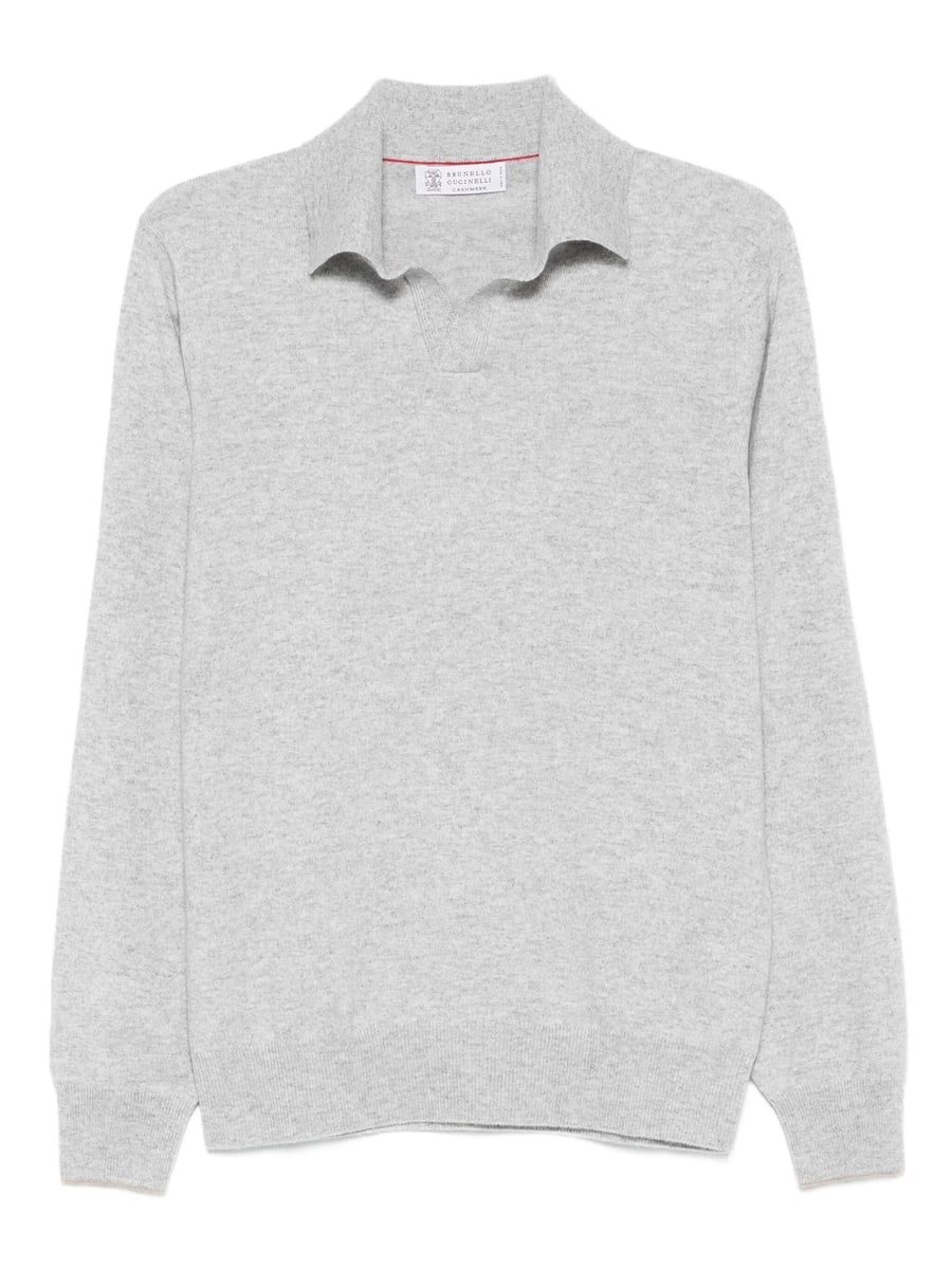 Brunello Cucinelli Brunello Cucinelli Long-sleeve Polo Sweater