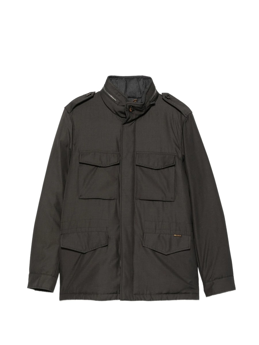 Moorer Moorer Four-pocket Epaulette Jacket
