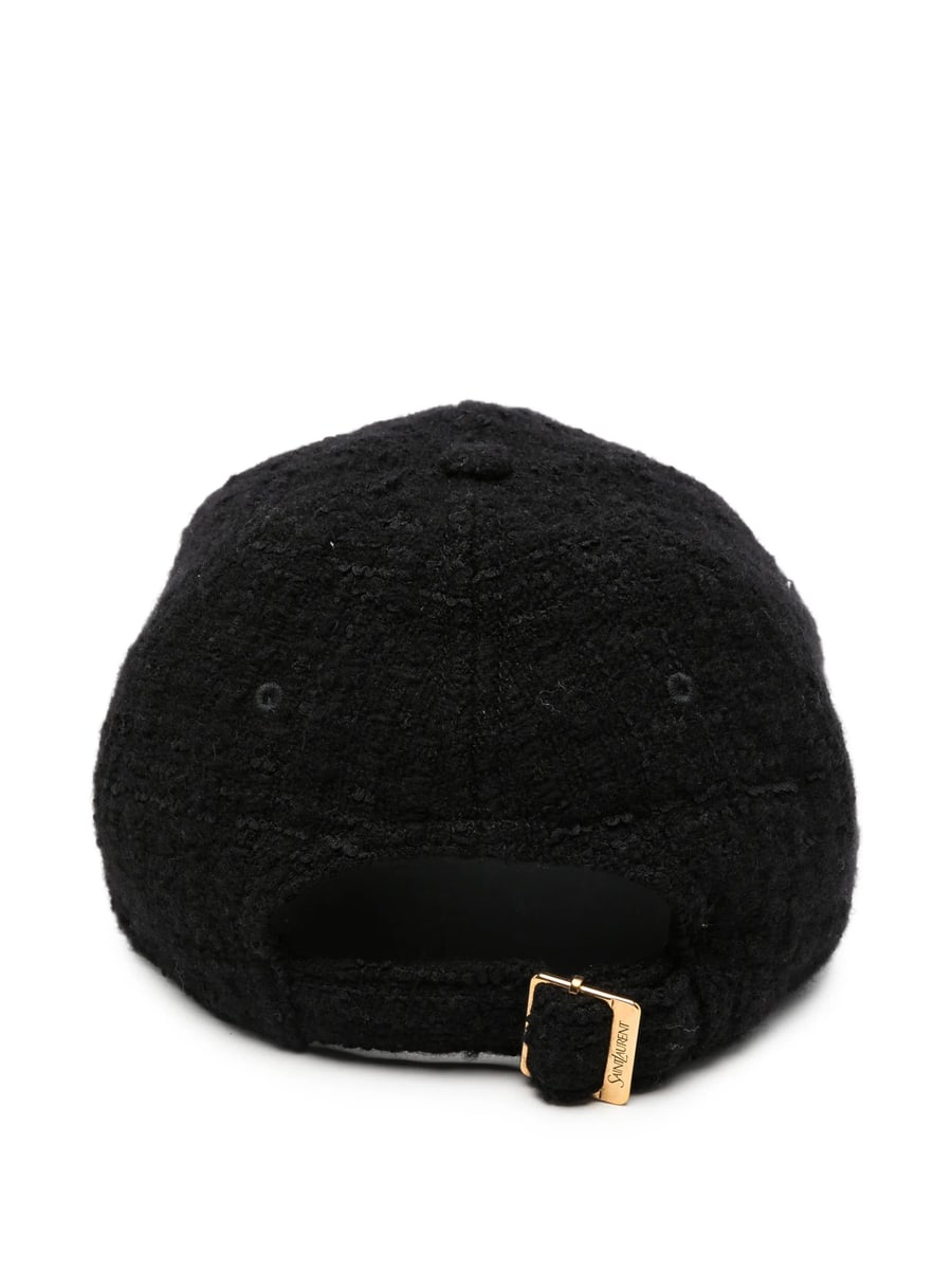 Saint Laurent Saint Laurent Cassandre Baseball Cap, view 3