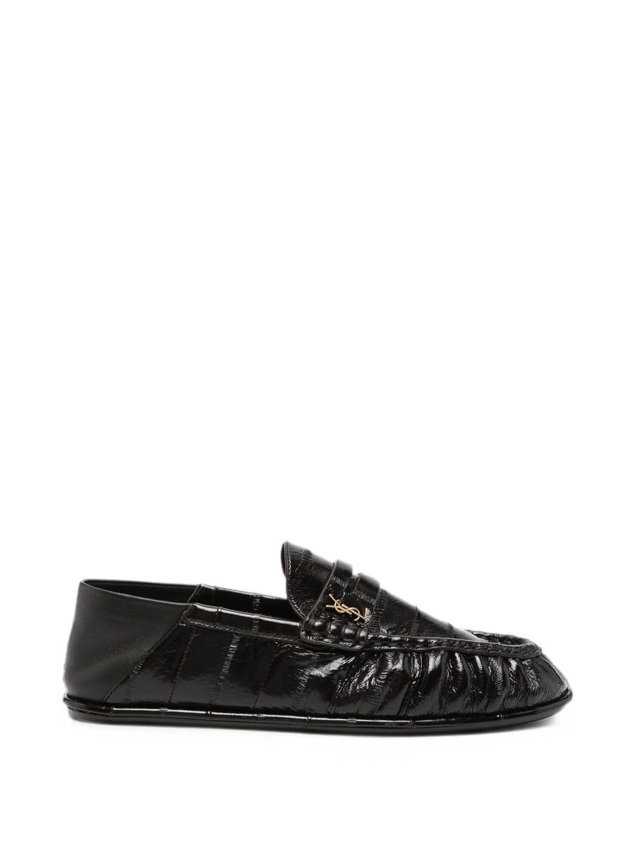 Saint Laurent Saint Laurent Le Loafers Foldable In Hagfish