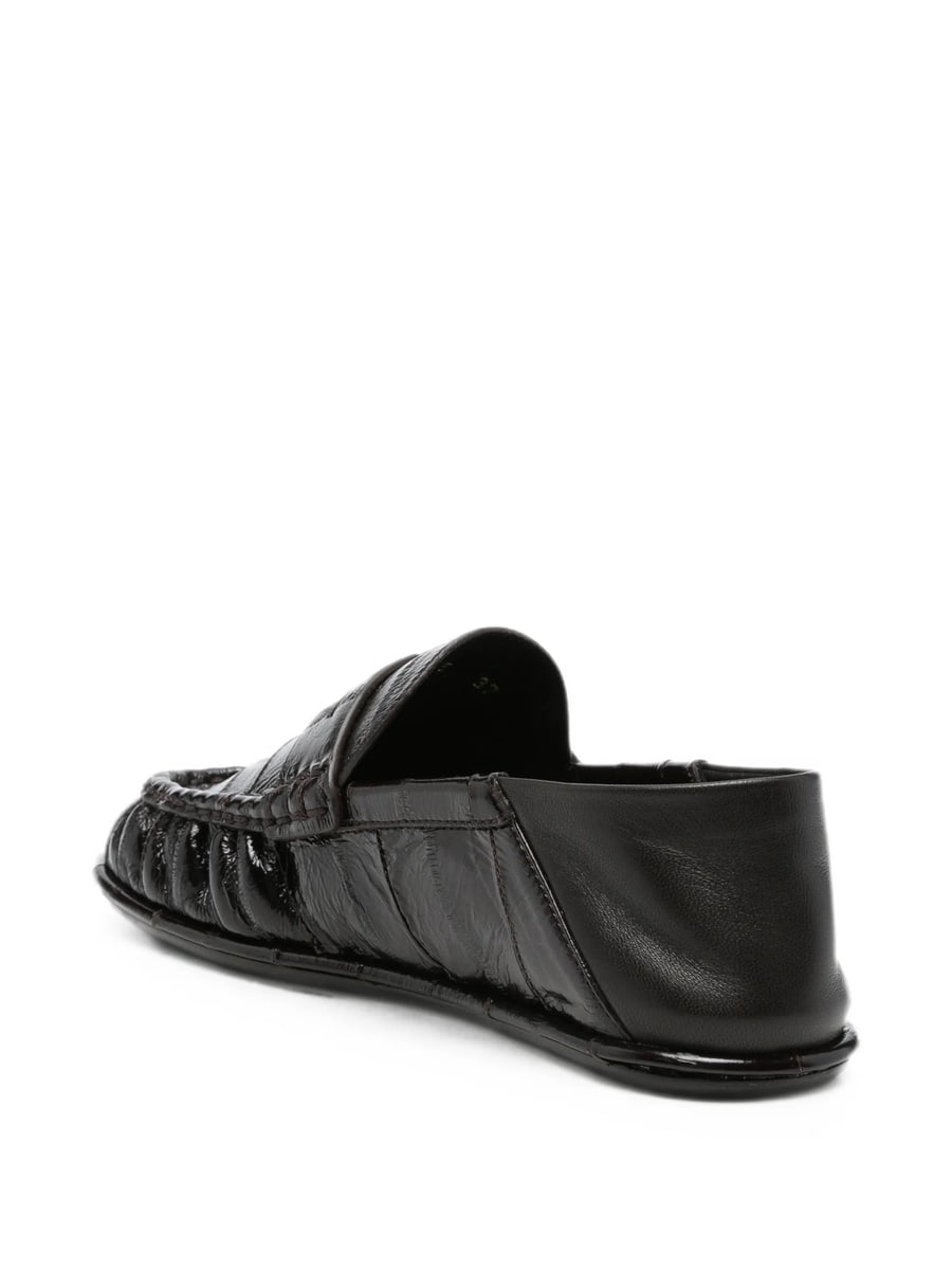 Saint Laurent Saint Laurent Le Loafers Foldable In Hagfish, view 4