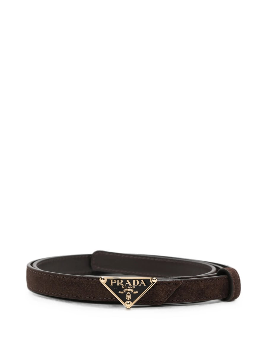 Prada Prada Logo-plaque Belt