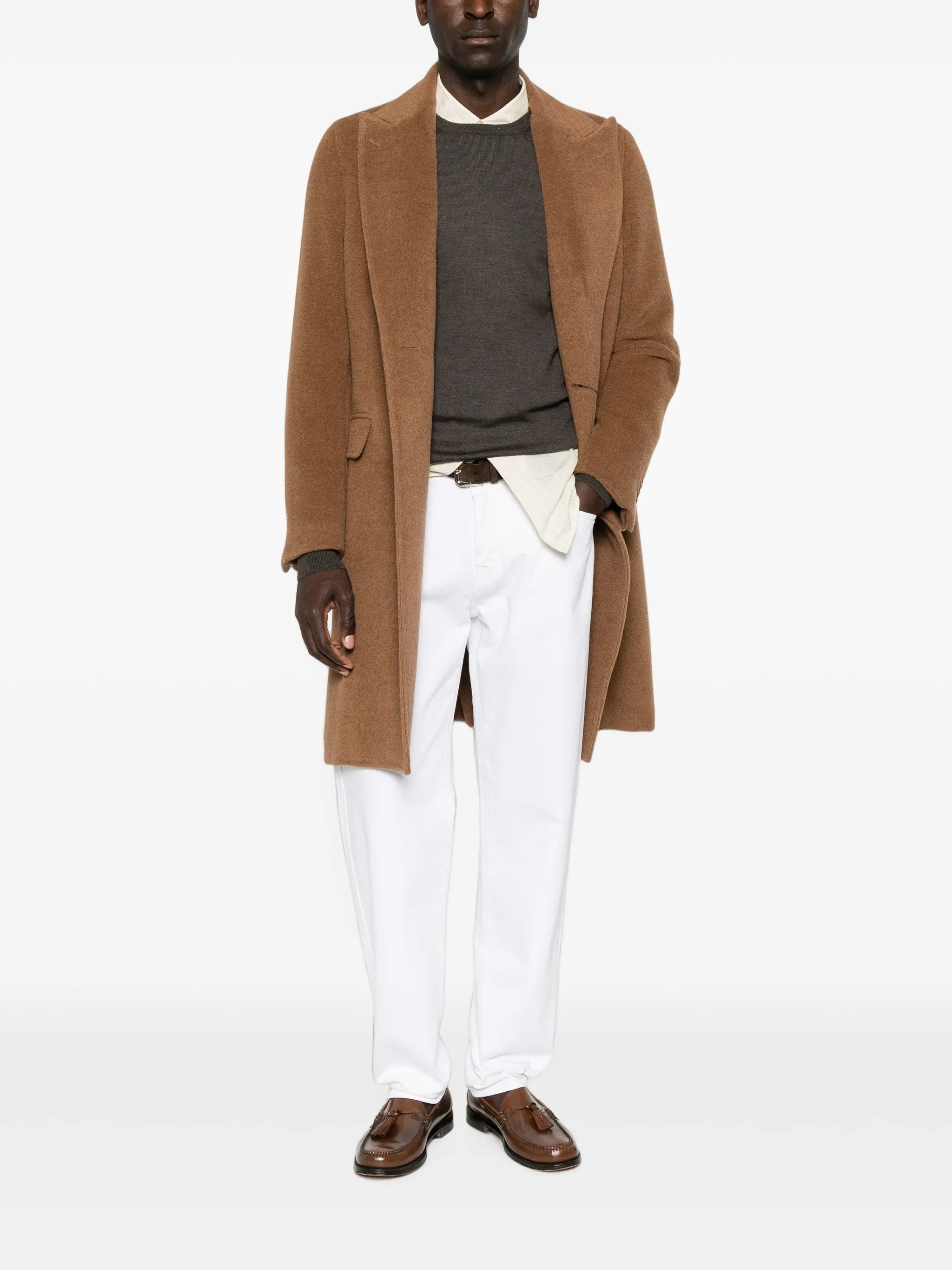 Canali Canali Button-fastening Straight-leg Jeans, view 2