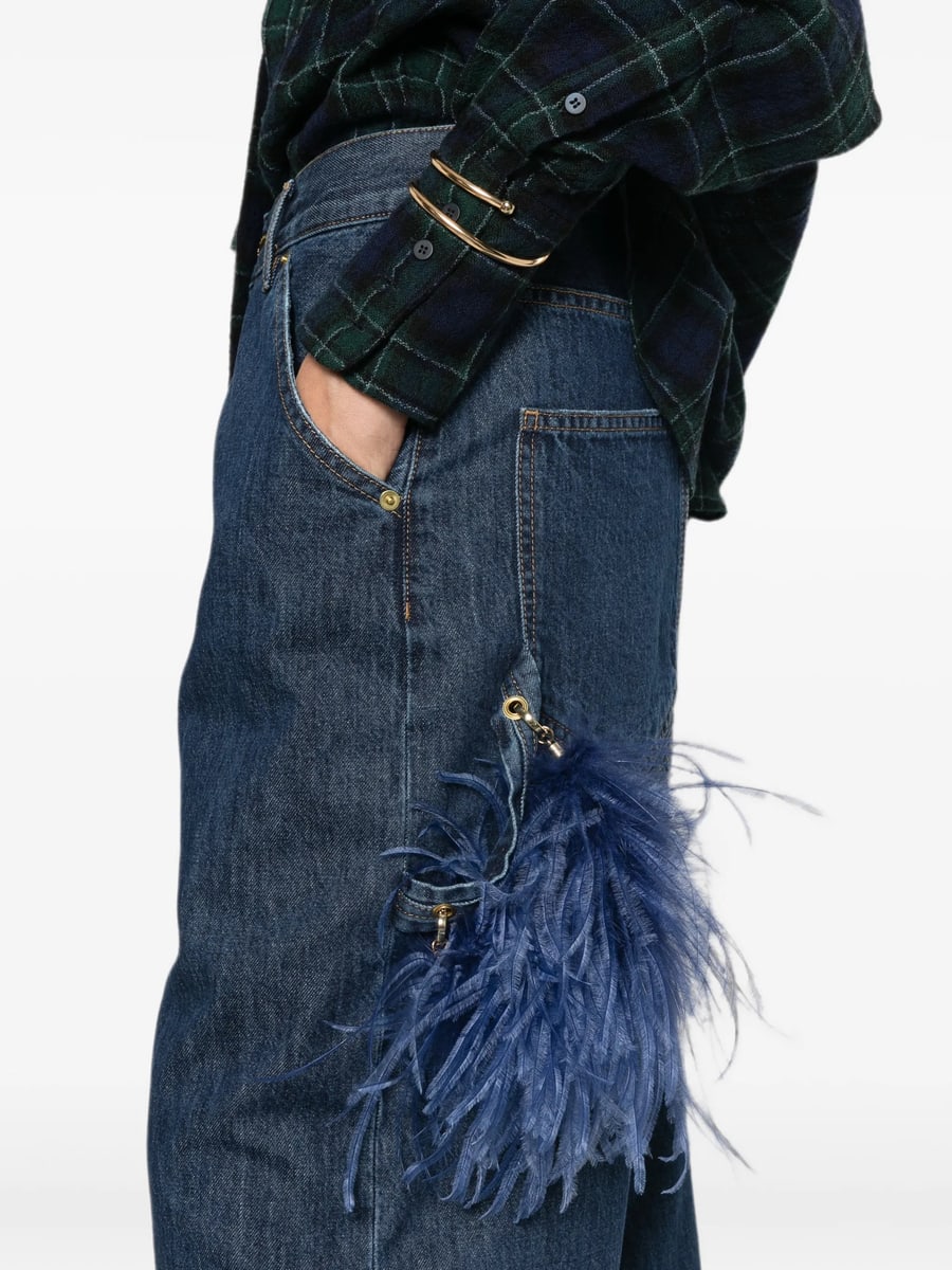 Darkpark Darkpark Raw-cut Jeans, view 4