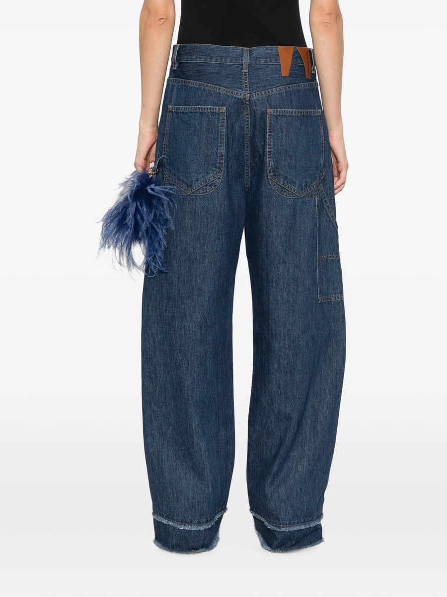 Darkpark Darkpark Raw-cut Jeans, view 5
