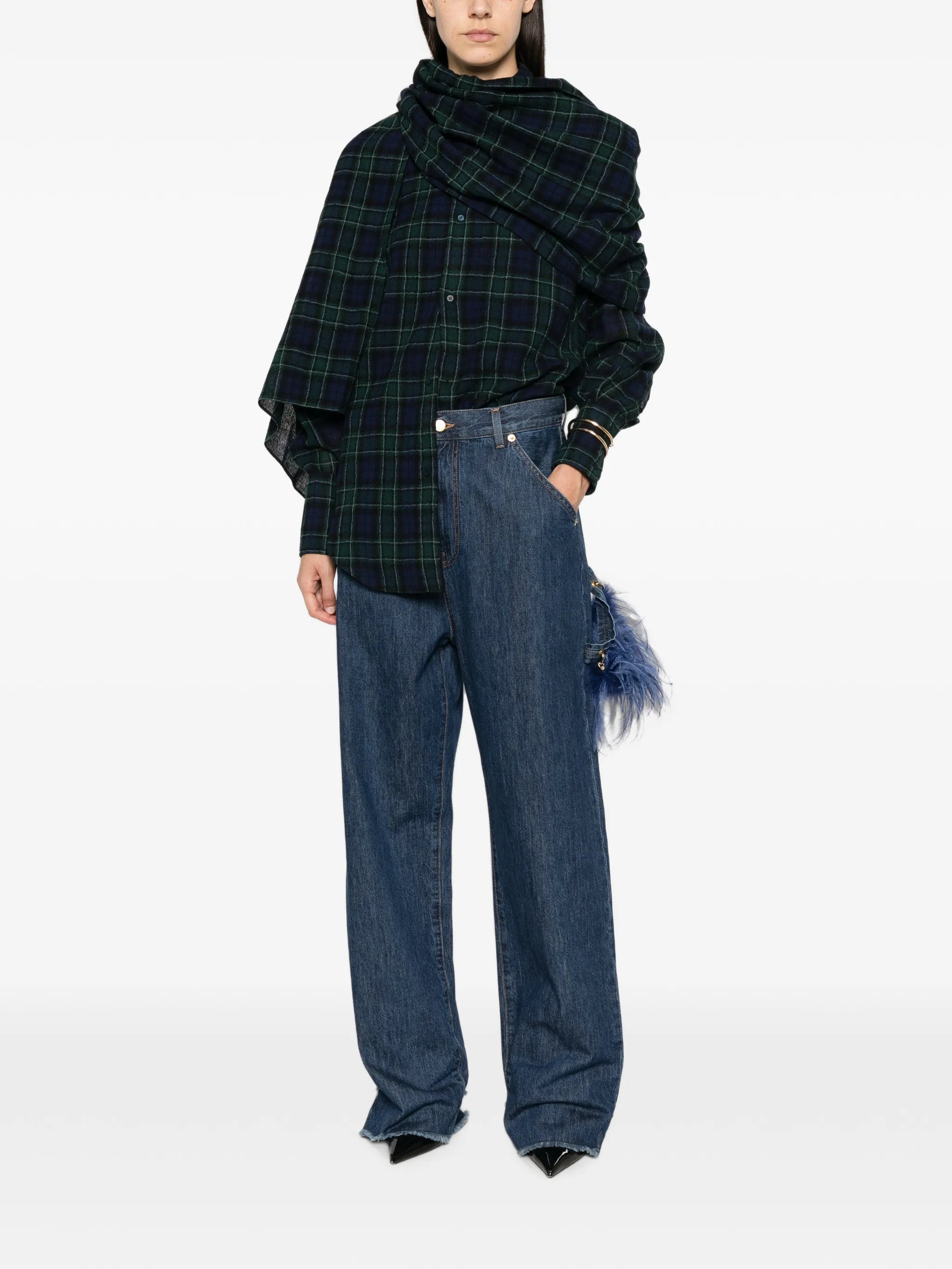 Darkpark Darkpark Raw-cut Jeans, view 2
