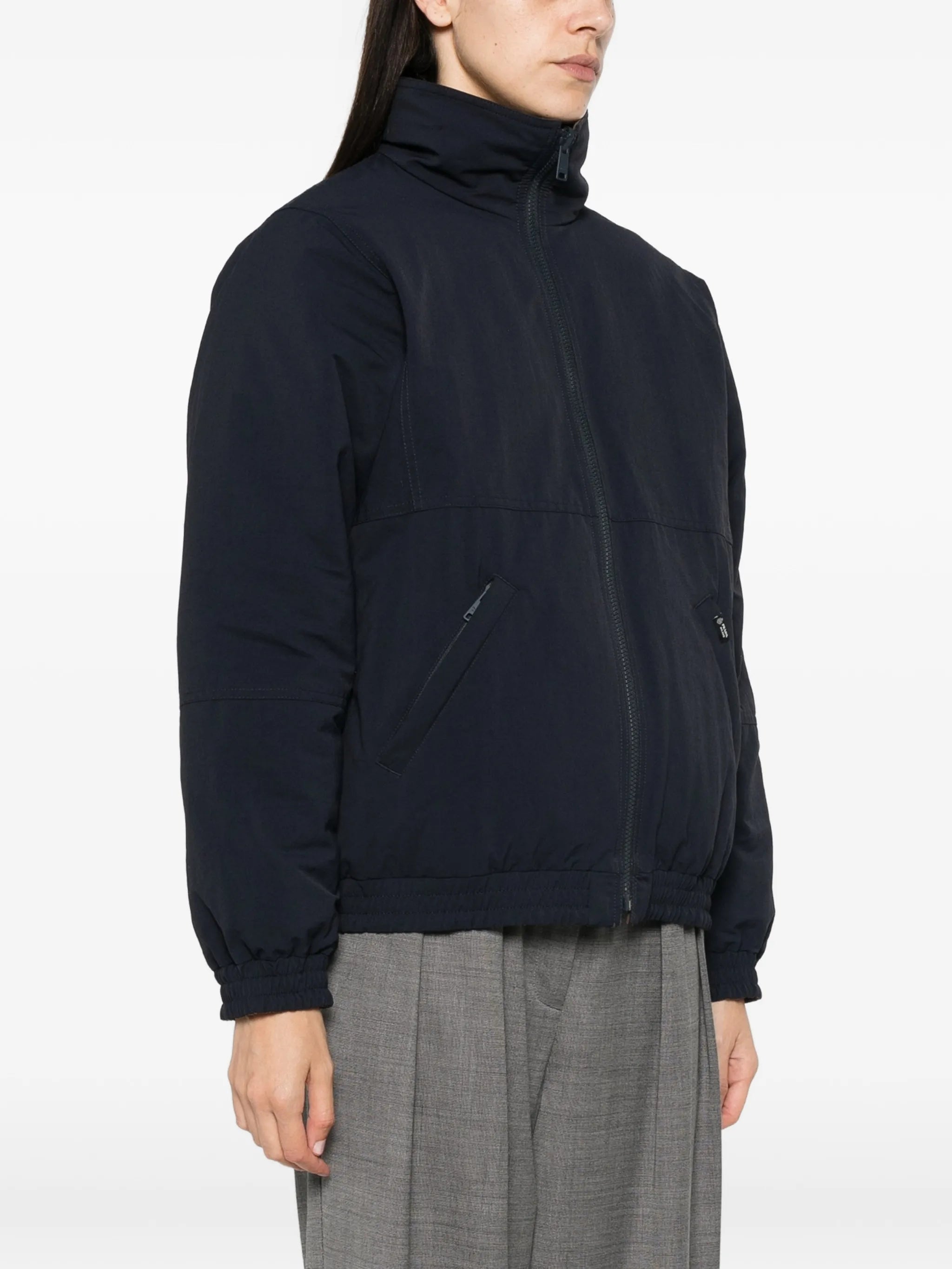 Prada Prada Zip-up Reversible Puffer Jacket, view 2