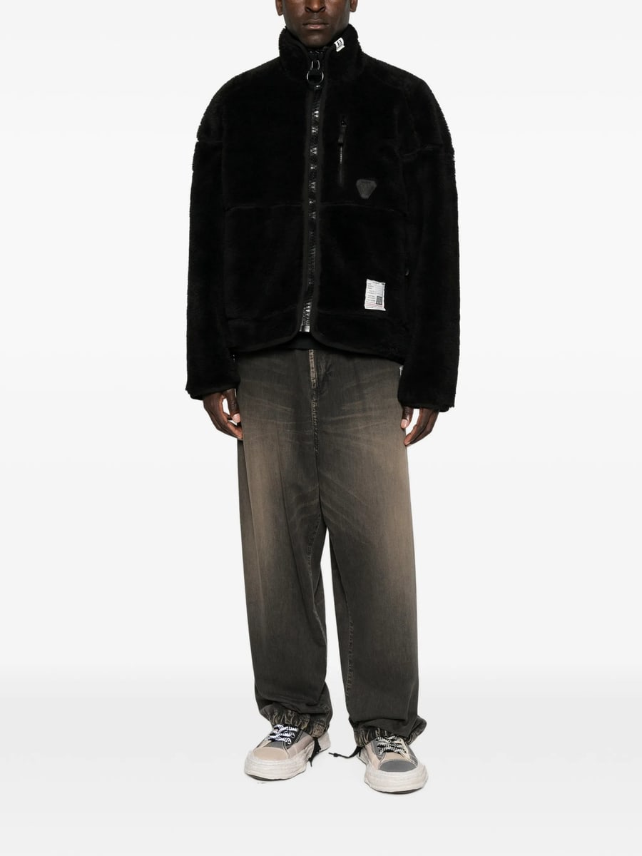 Maison Mihara Yasuhiro Maison Mihara Yasuhiro Fleece Zip-up Jacket, view 4