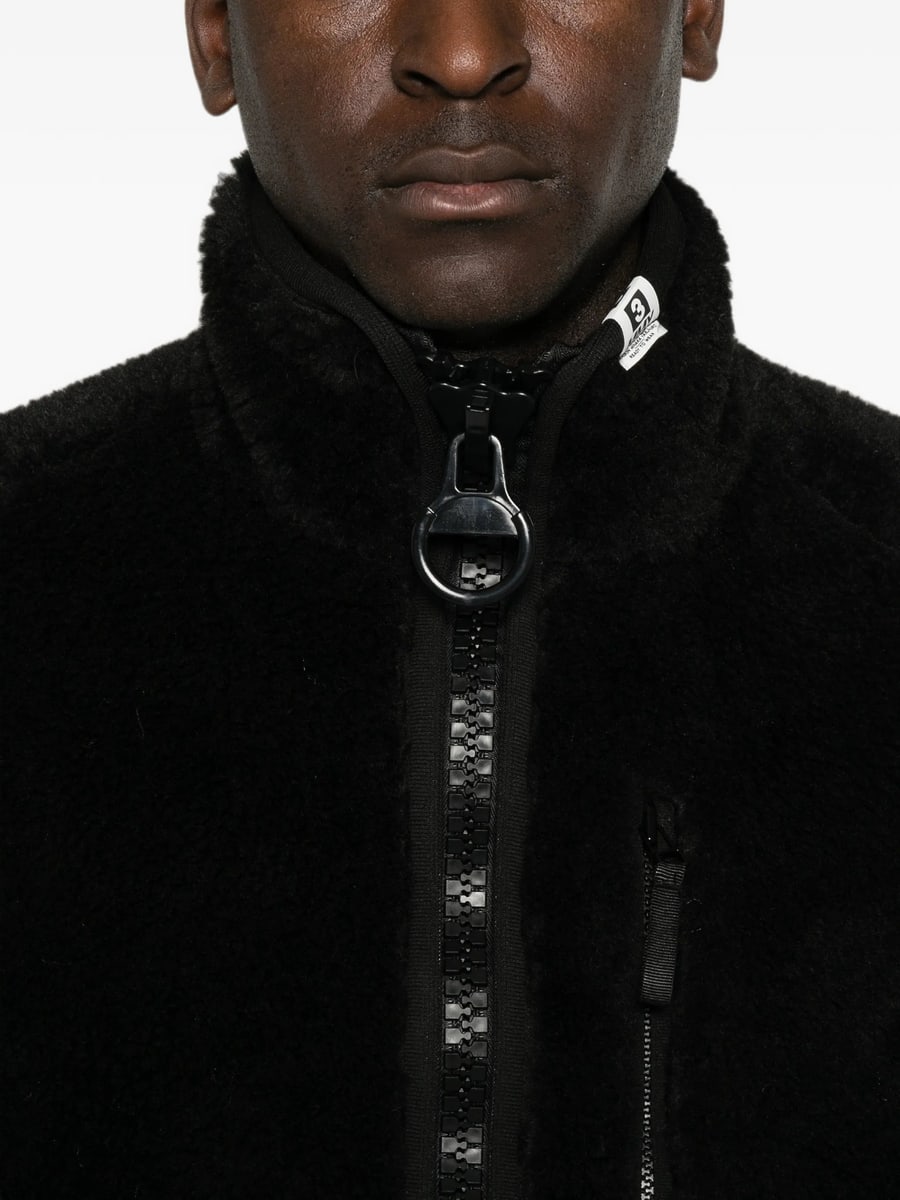 Maison Mihara Yasuhiro Maison Mihara Yasuhiro Fleece Zip-up Jacket, view 5