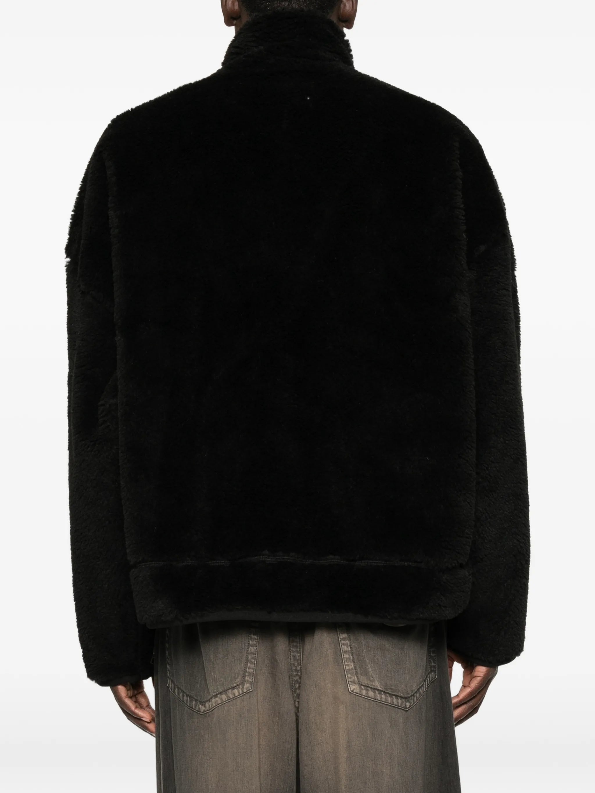 Maison Mihara Yasuhiro Maison Mihara Yasuhiro Fleece Zip-up Jacket, view 2