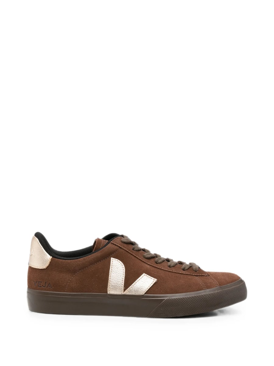 Veja Veja Campo Logo-detail Suede Sneakers