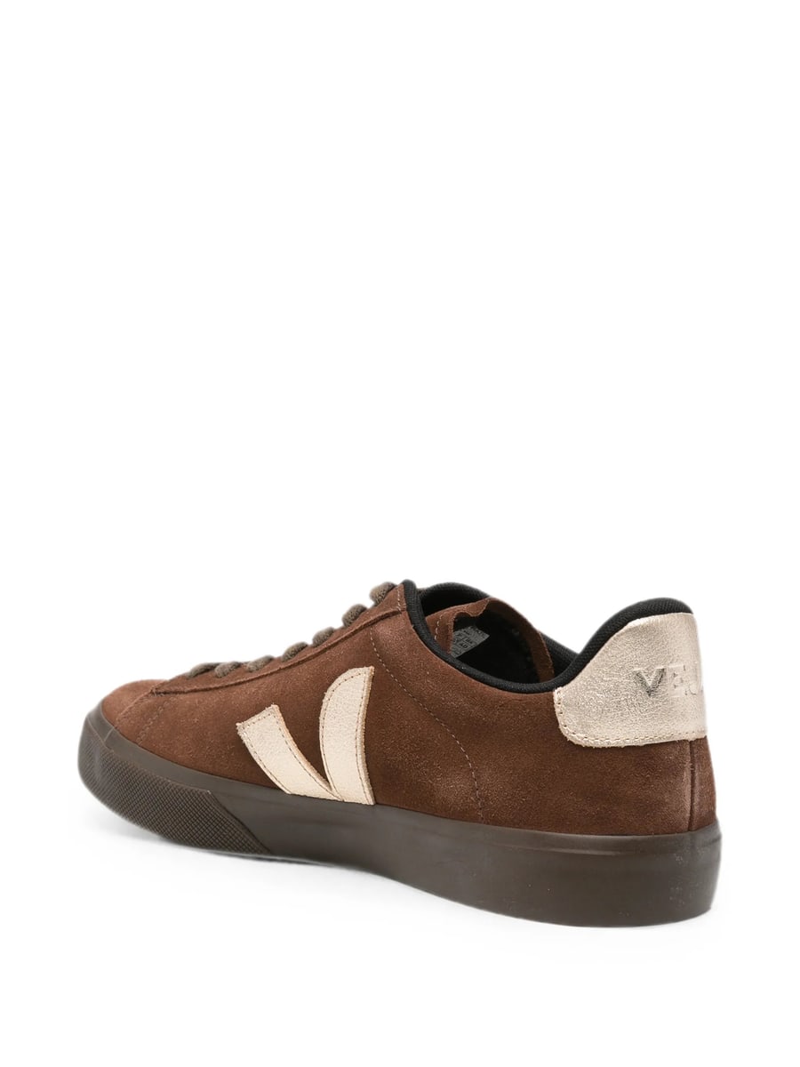 Veja Veja Campo Logo-detail Suede Sneakers, view 2