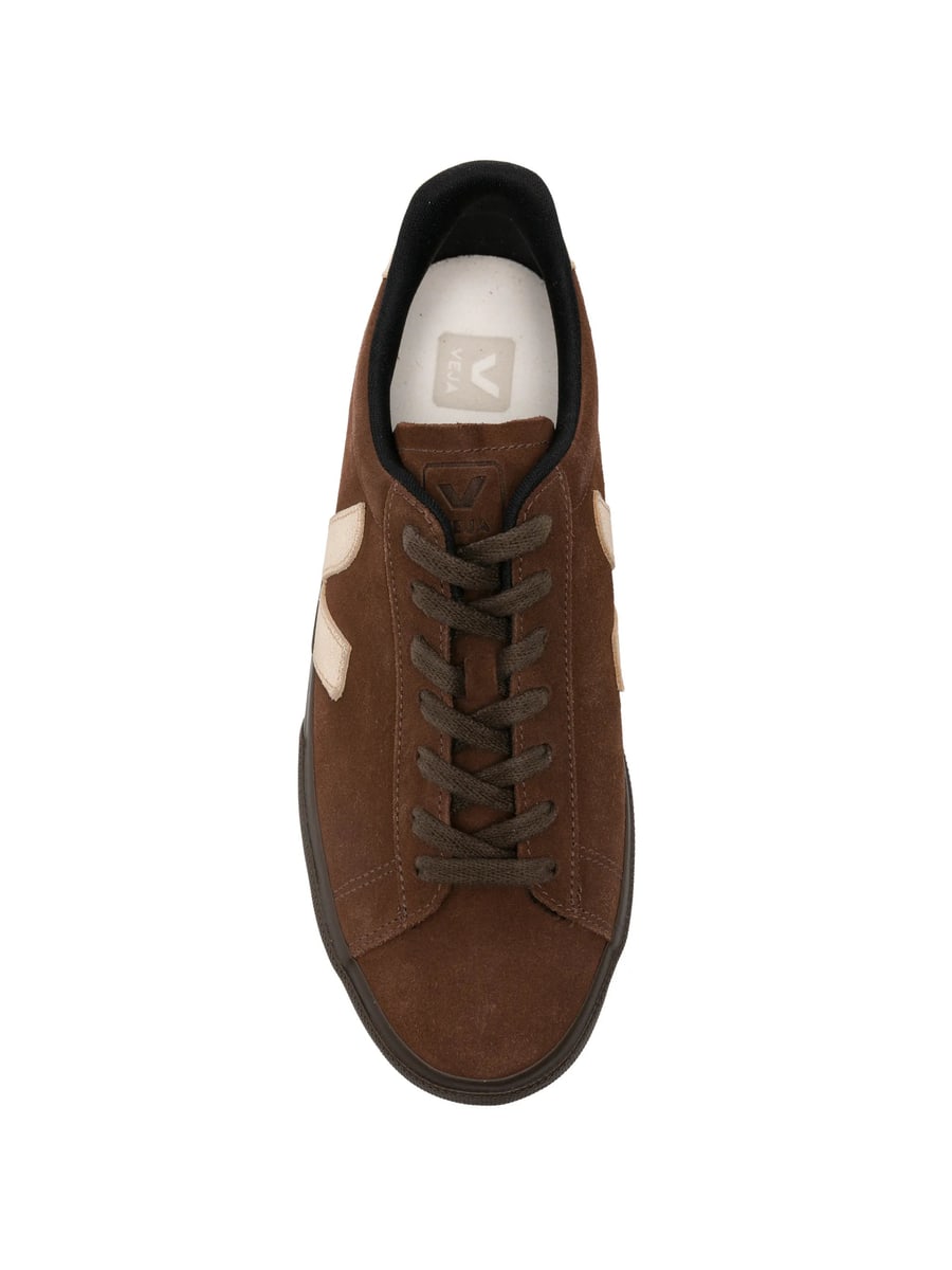 Veja Veja Campo Logo-detail Suede Sneakers, view 4