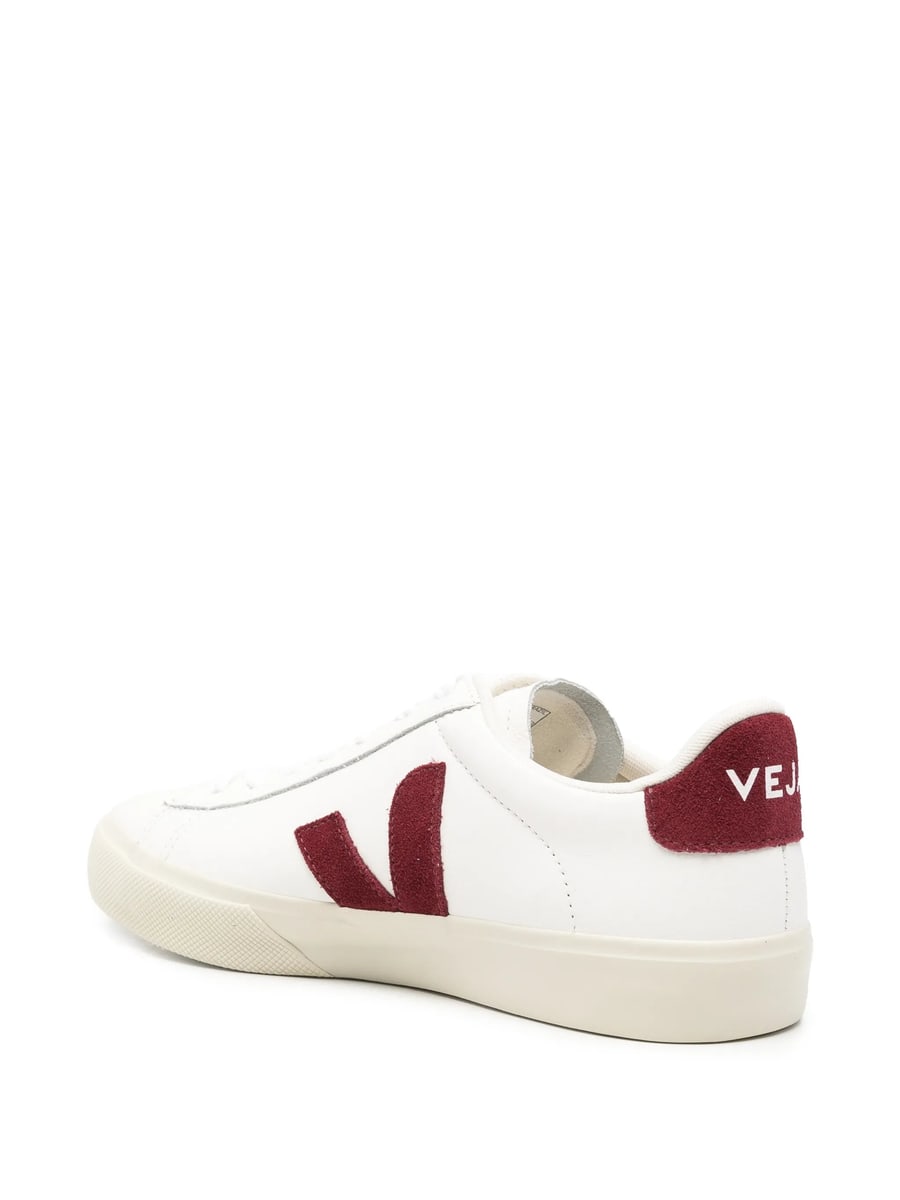 Veja Veja Campo Leather White Grenat, view 3