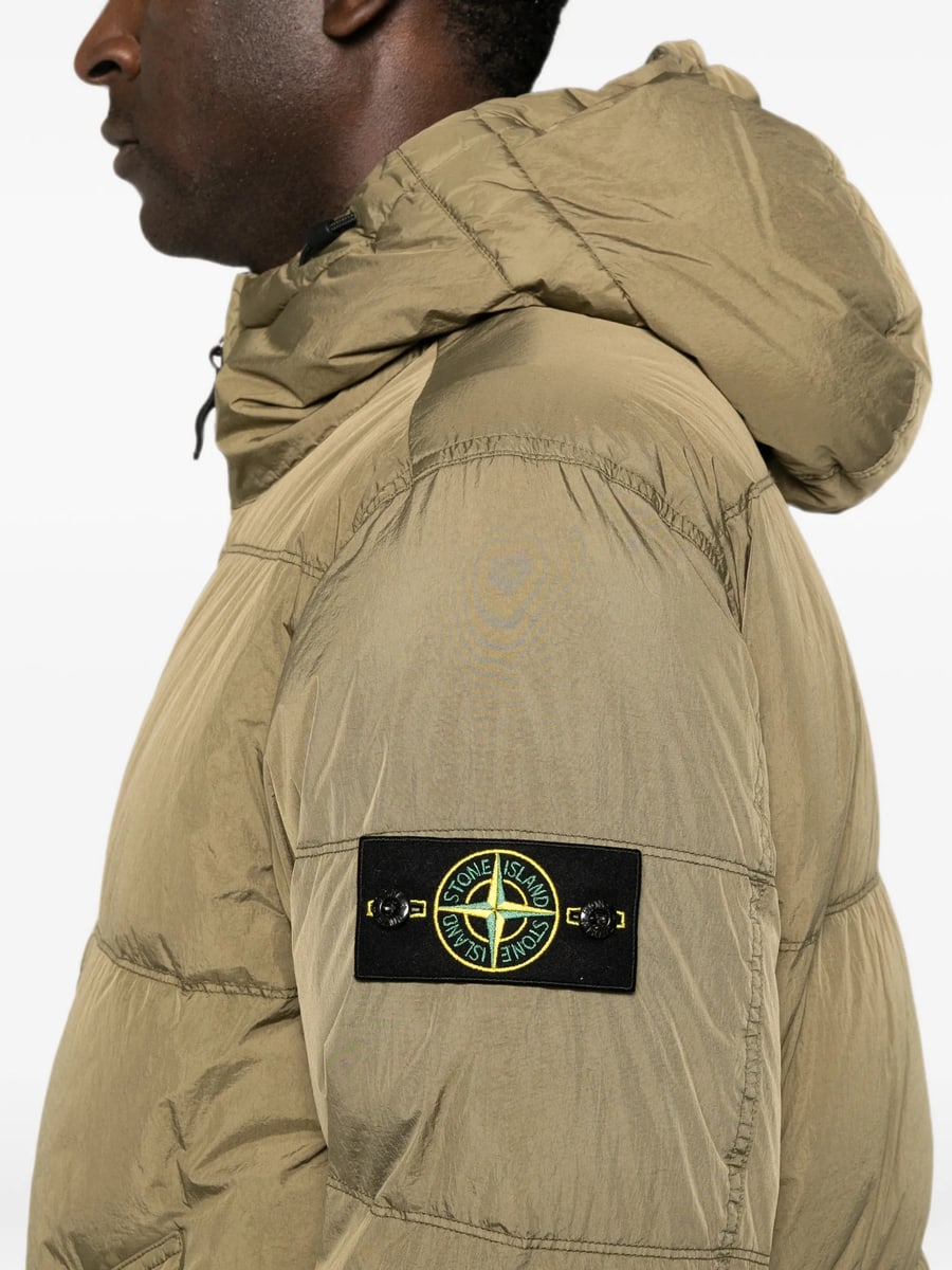 Stone Island Stone Island Hooded Padded Jacket, view 5