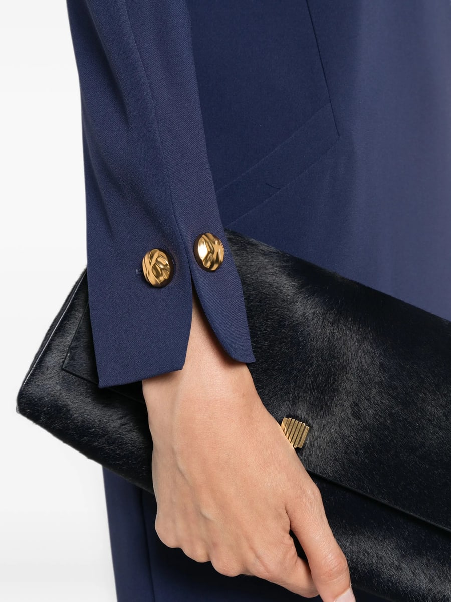 Max Mara Studio Max Mara Studio Button-cuff Mini Dress, view 5
