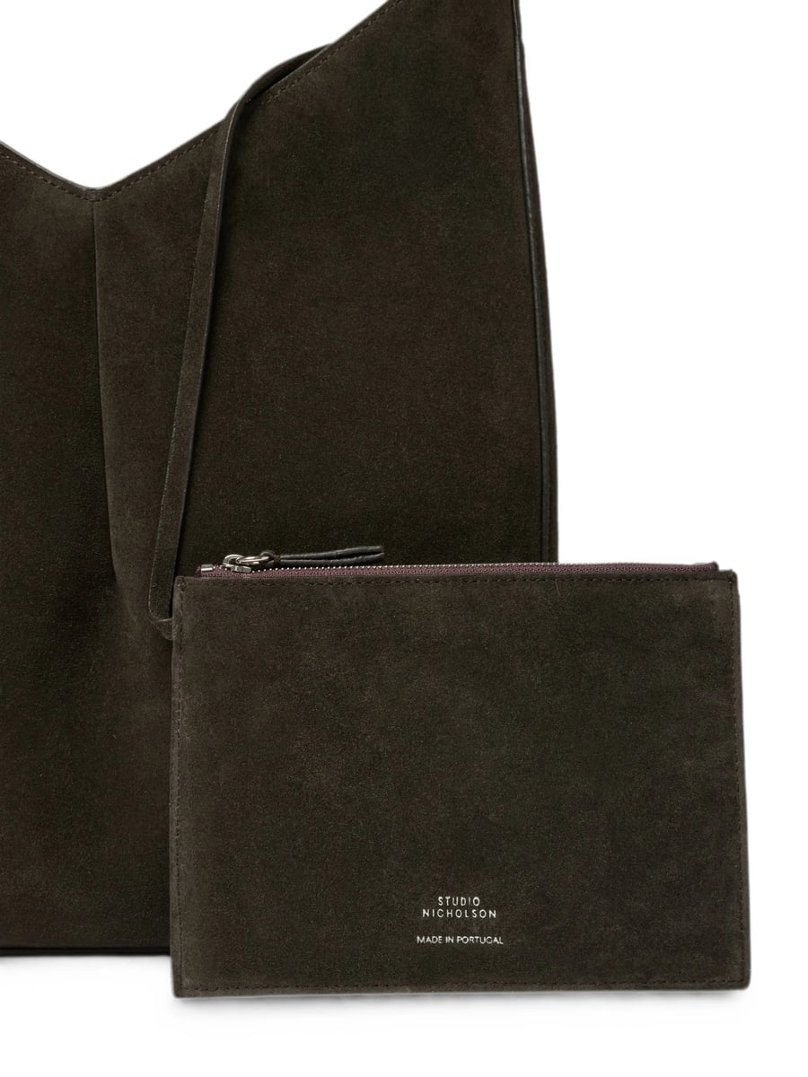 Studio Nicholson Studio Nicholson Hoho Suede Shoulder Bag, view 2