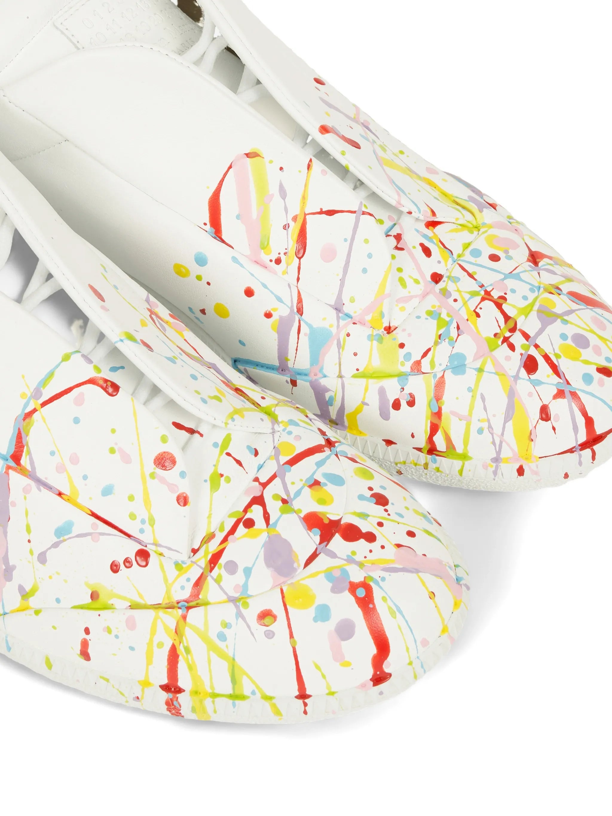 Maison Margiela Maison Margiela Future Paint-splatter Sneakers, view 2