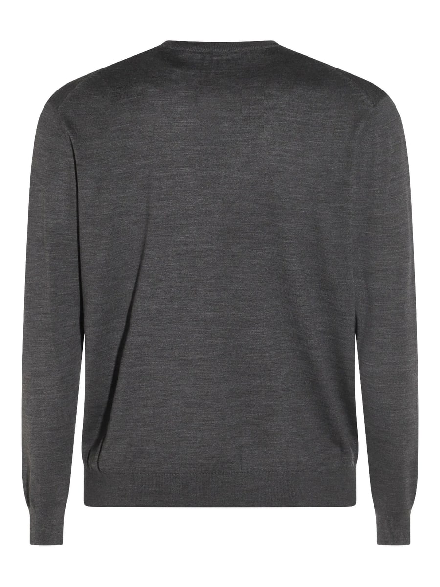Malo Malo Crew-neck Wool Sweater, view 2