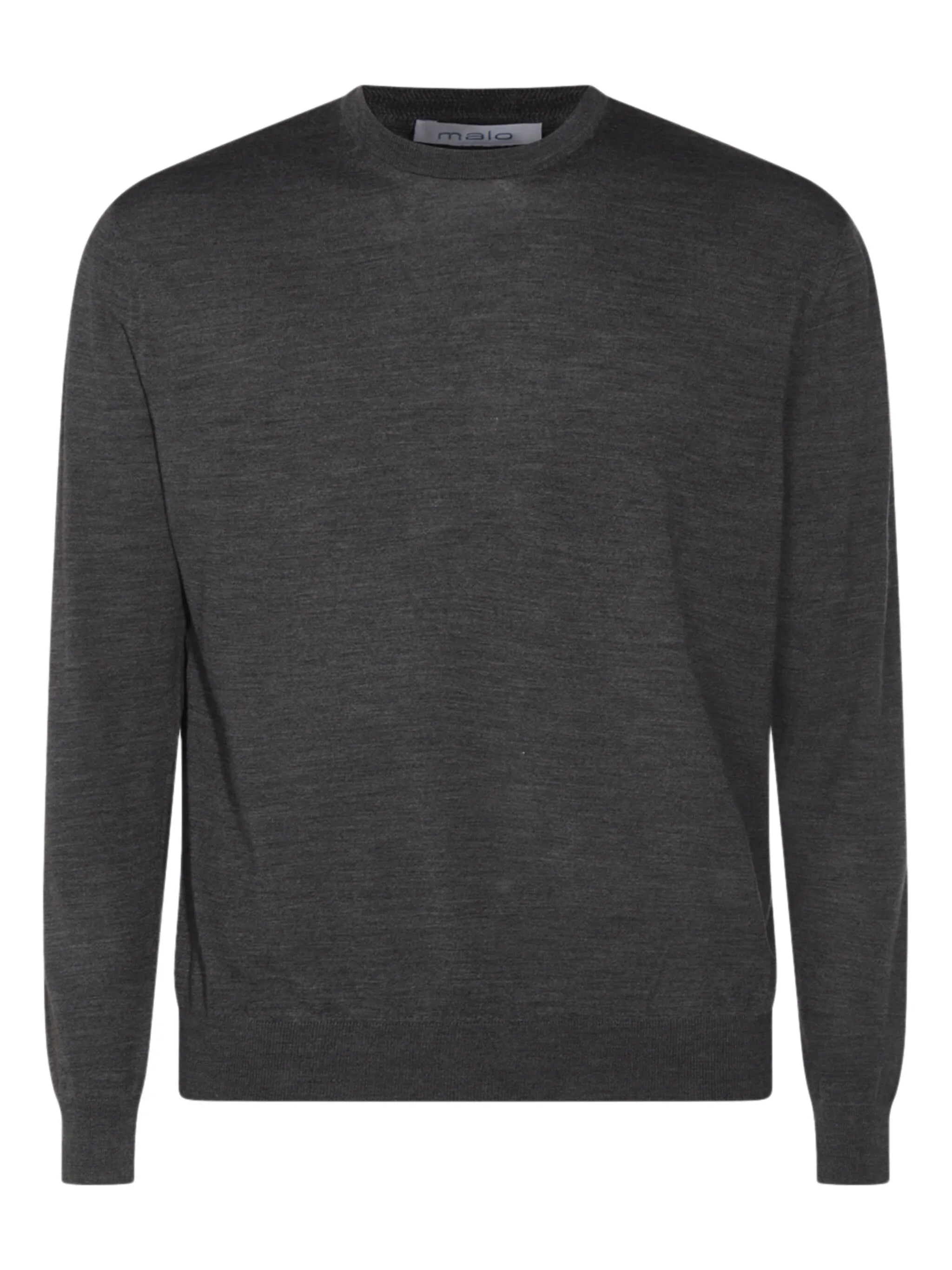 Malo Malo Crew-neck Wool Sweater