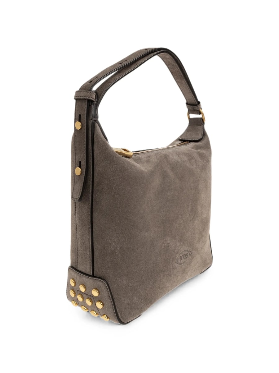 Tod's Tod's Mini Suede Shoulder Bag, view 4