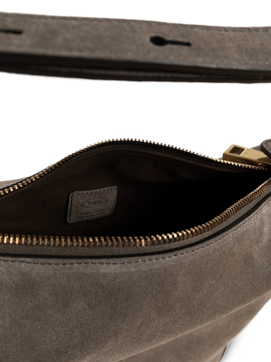 Tod's Tod's Mini Suede Shoulder Bag, view 6