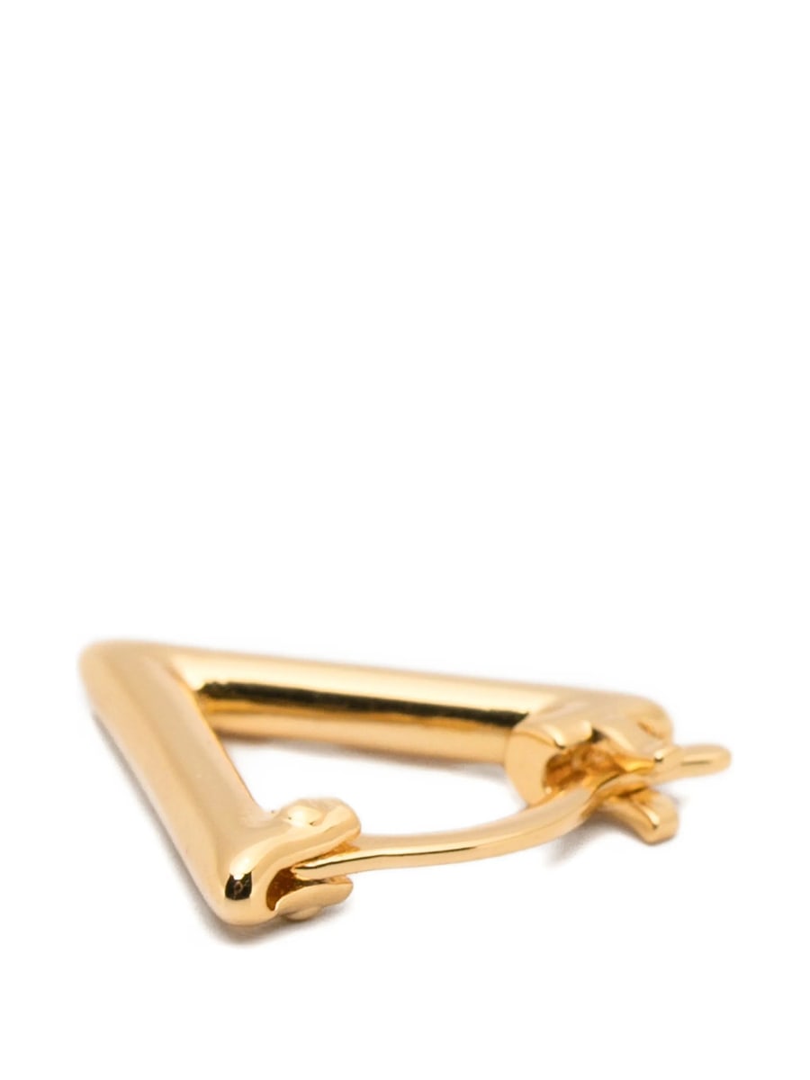 Lag World Lag World Mini Lil Triangle Gold Earring, view 3