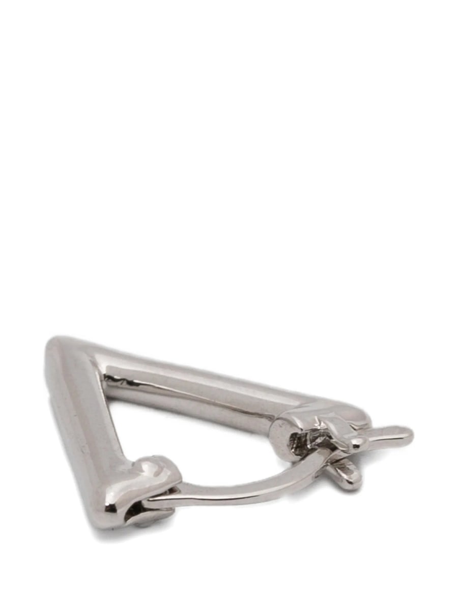 Lag World Lag World Mini Lil Triangle Hoop Earring, view 3