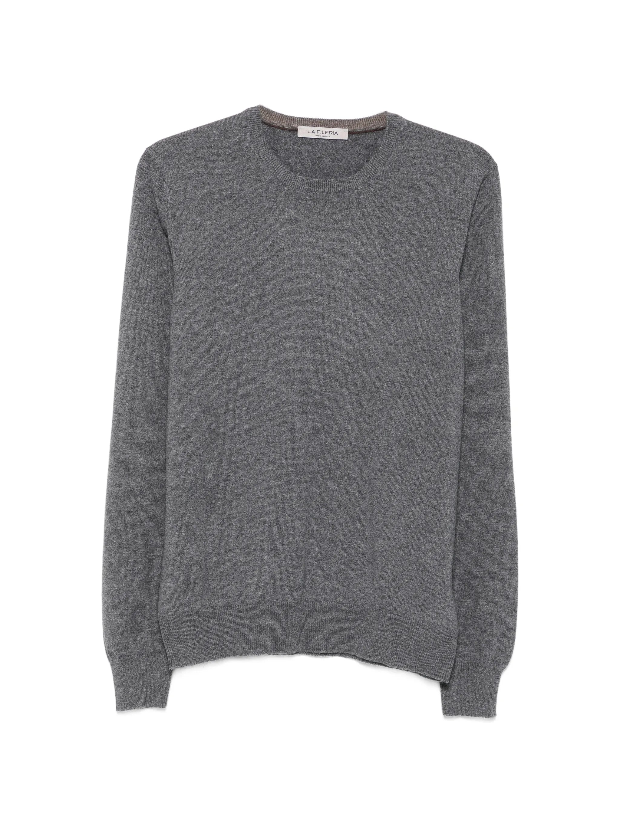 Fileria Fileria Crew-neck Ribbed-trim Knit