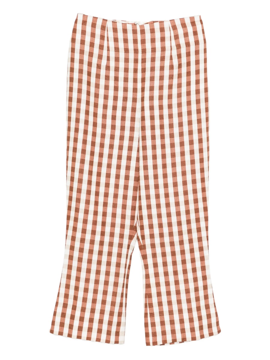 Faithfull The Brand Faithfull The Brand Gingham Pattern Trousers