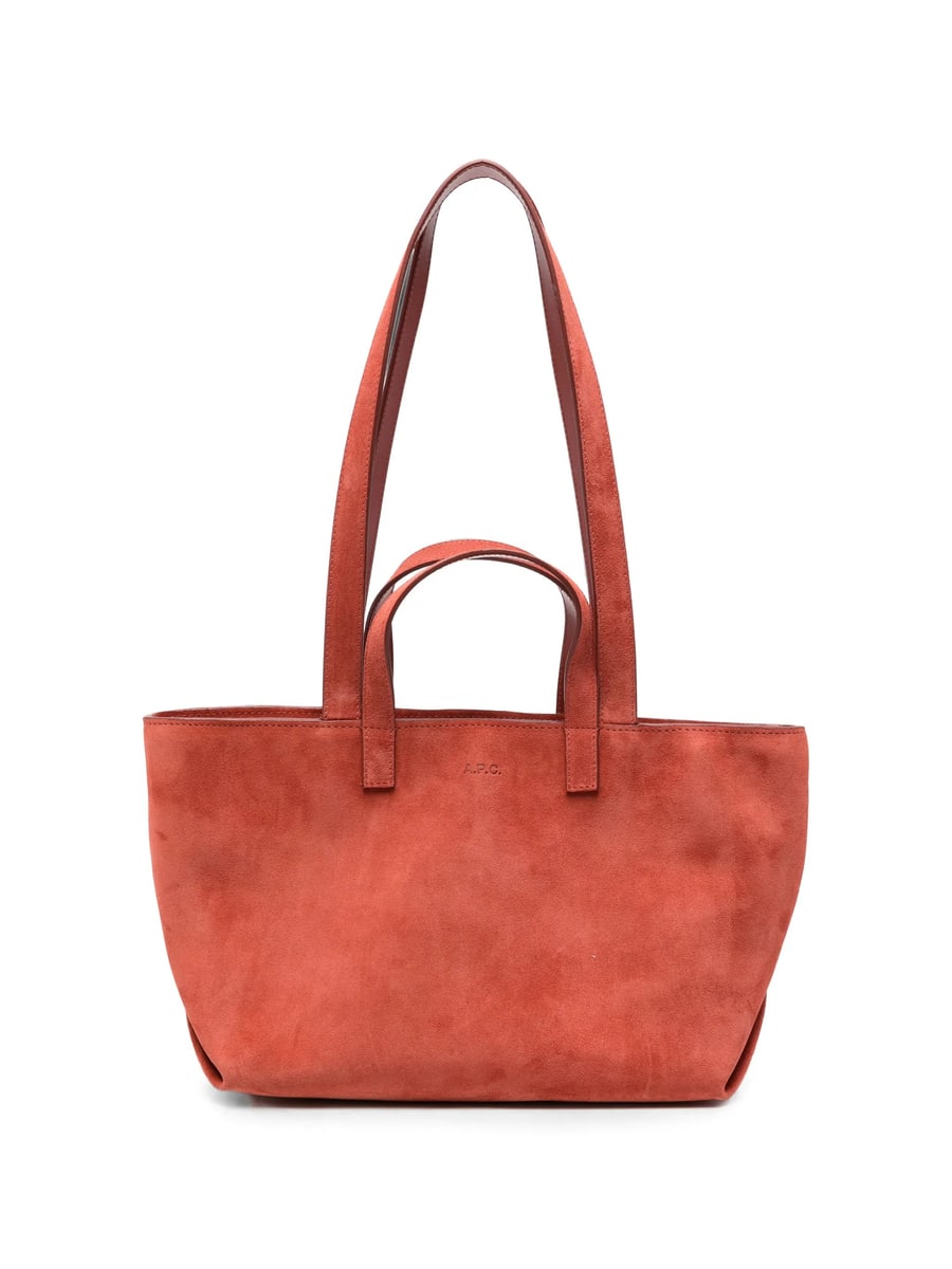 A.P.C. A.p.c. Suede Tote Bag