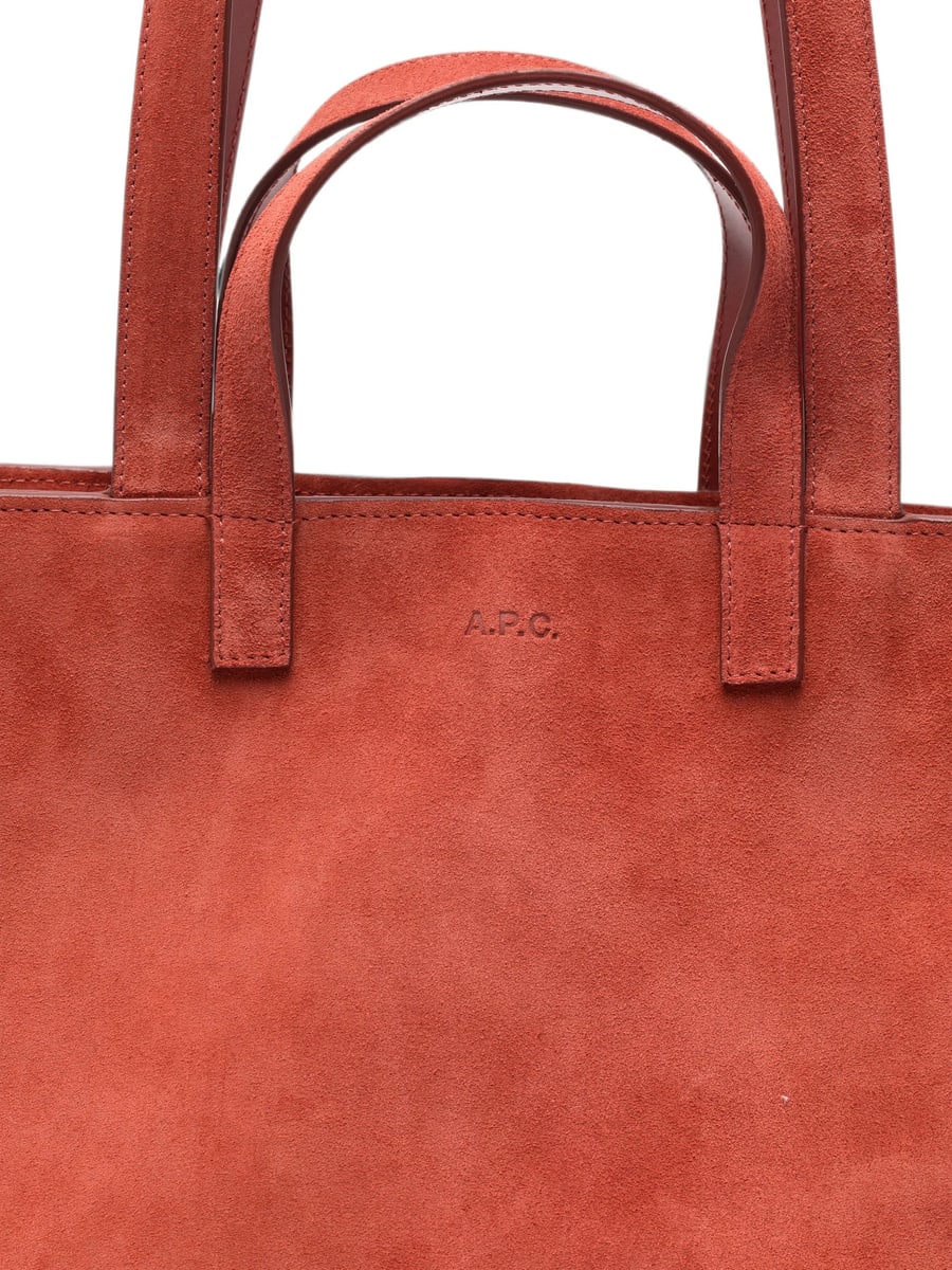 A.P.C. A.p.c. Suede Tote Bag, view 2